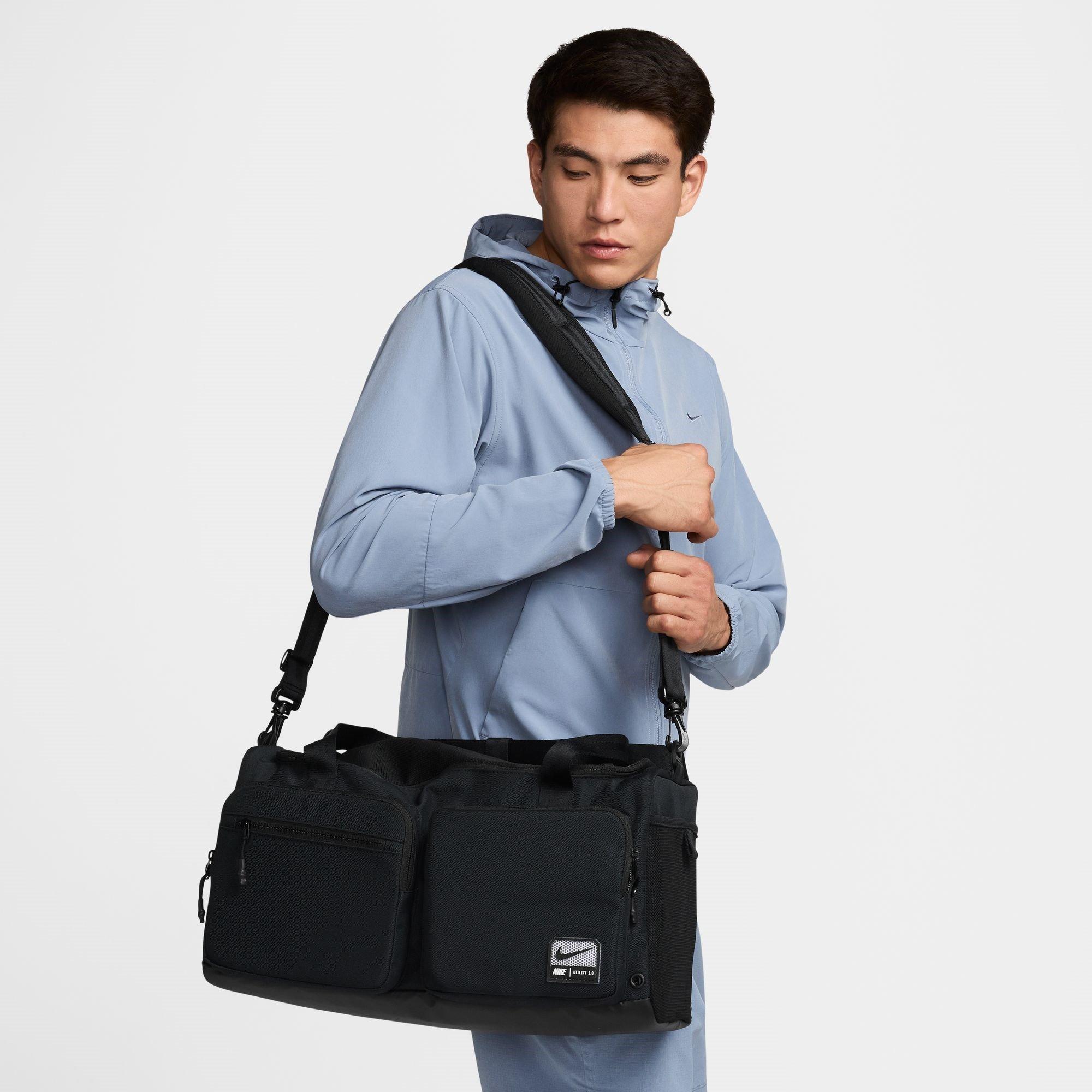Black/Blk/White - Nike - Utility Power 2.0 Small Duffel Bag - 11