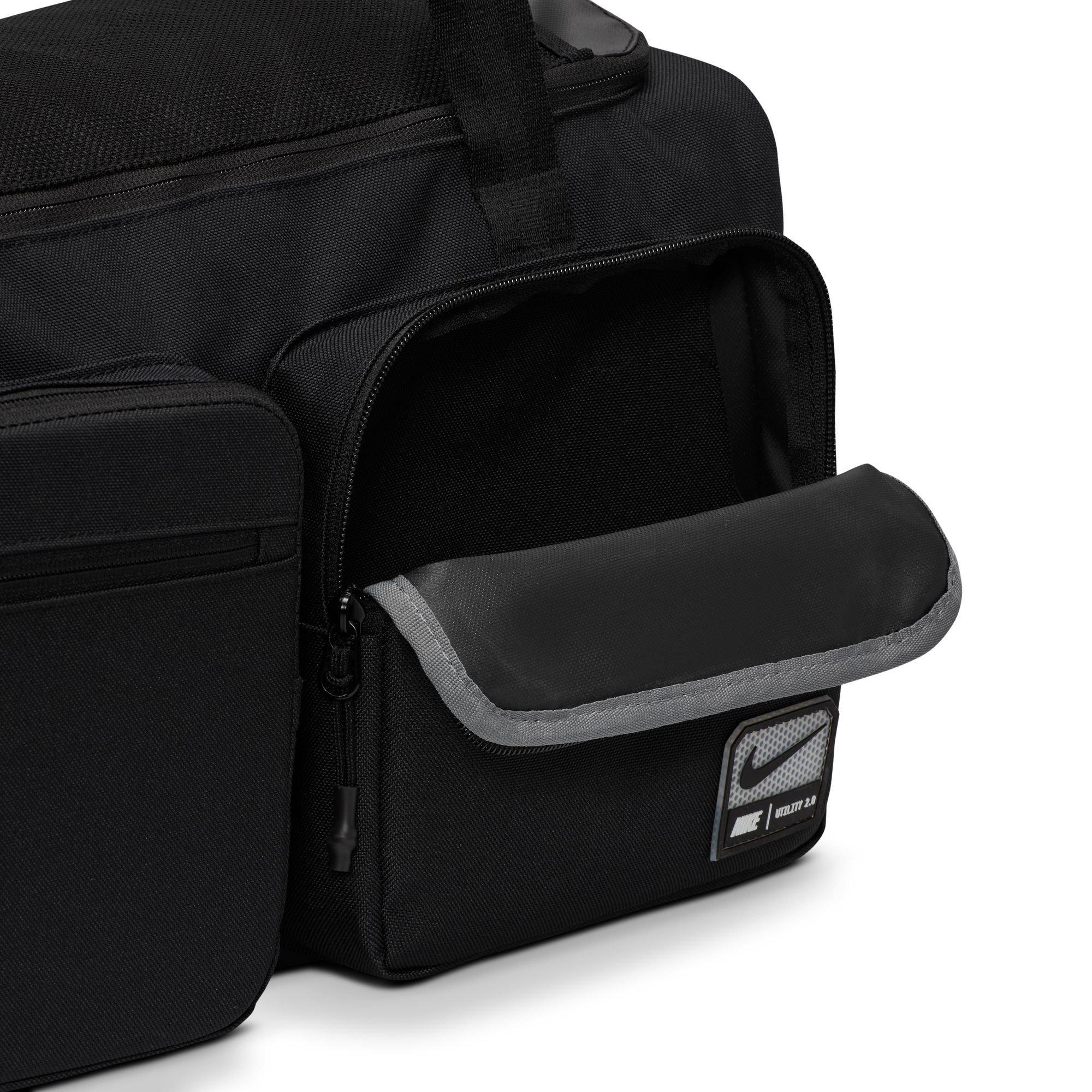 Black/Blk/White - Nike - Utility Power 2.0 Small Duffel Bag - 6