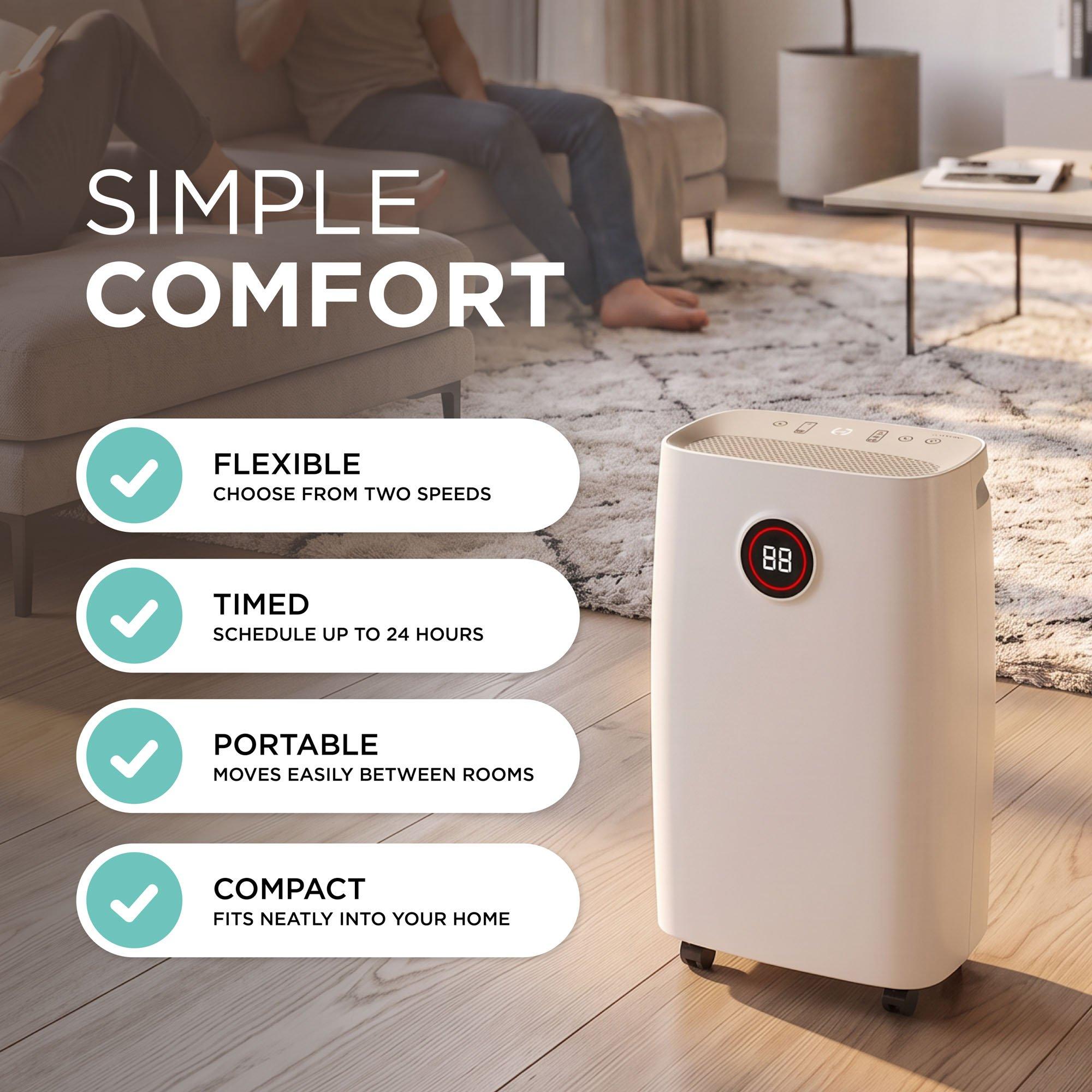 White - DMD Collective - 16L Compressor Dehumidifier - 5