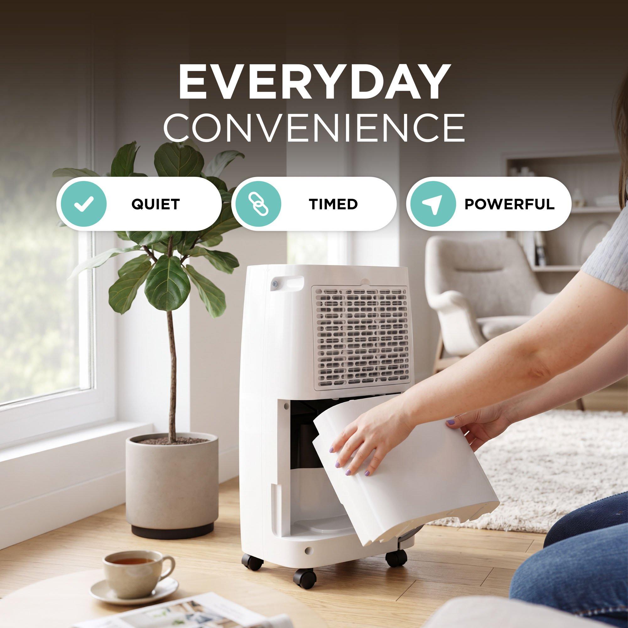 White - DMD Collective - 16L Compressor Dehumidifier - 8