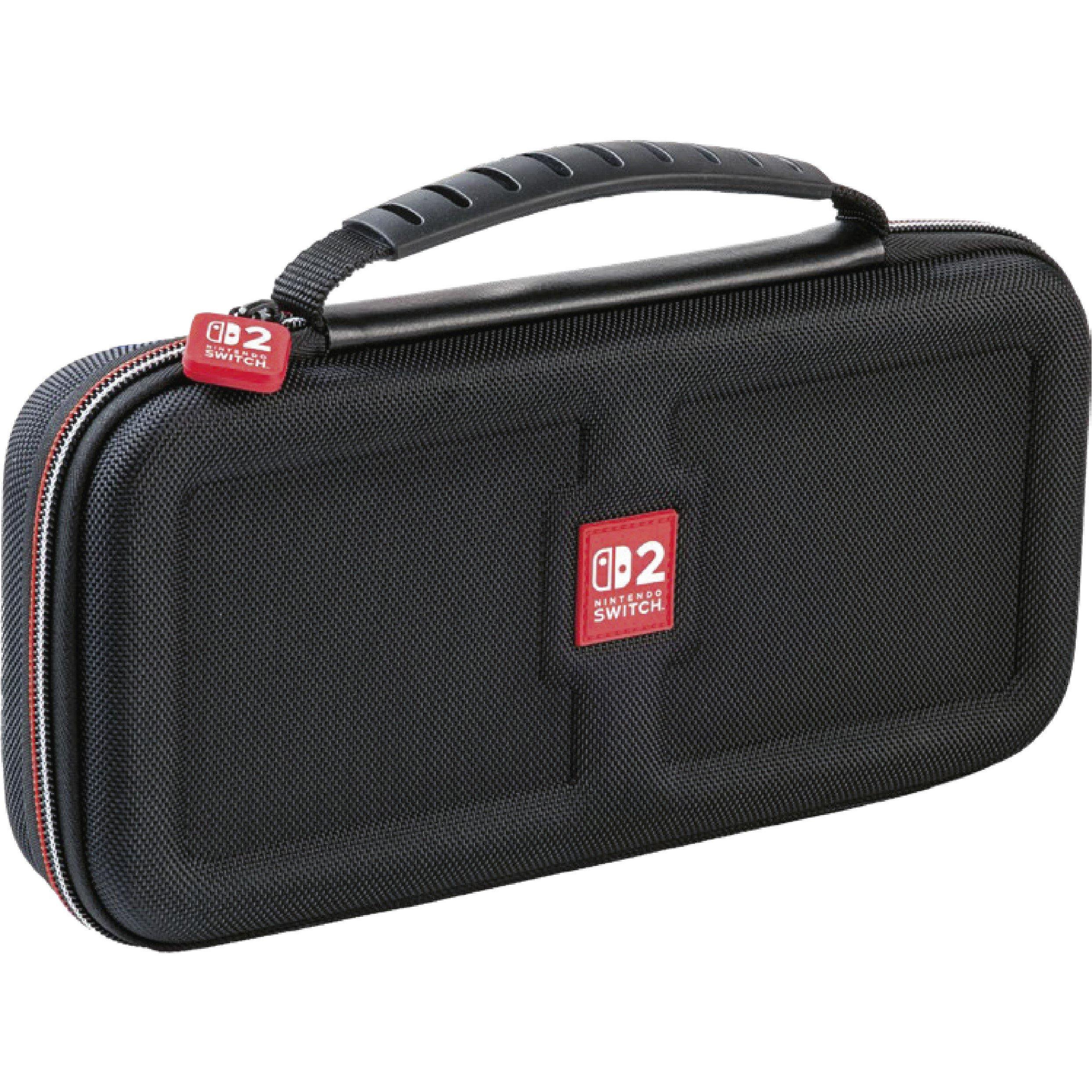 Black - Nacon - Deluxe Travel Carrying Case for Nintendo Switch 2 - 3