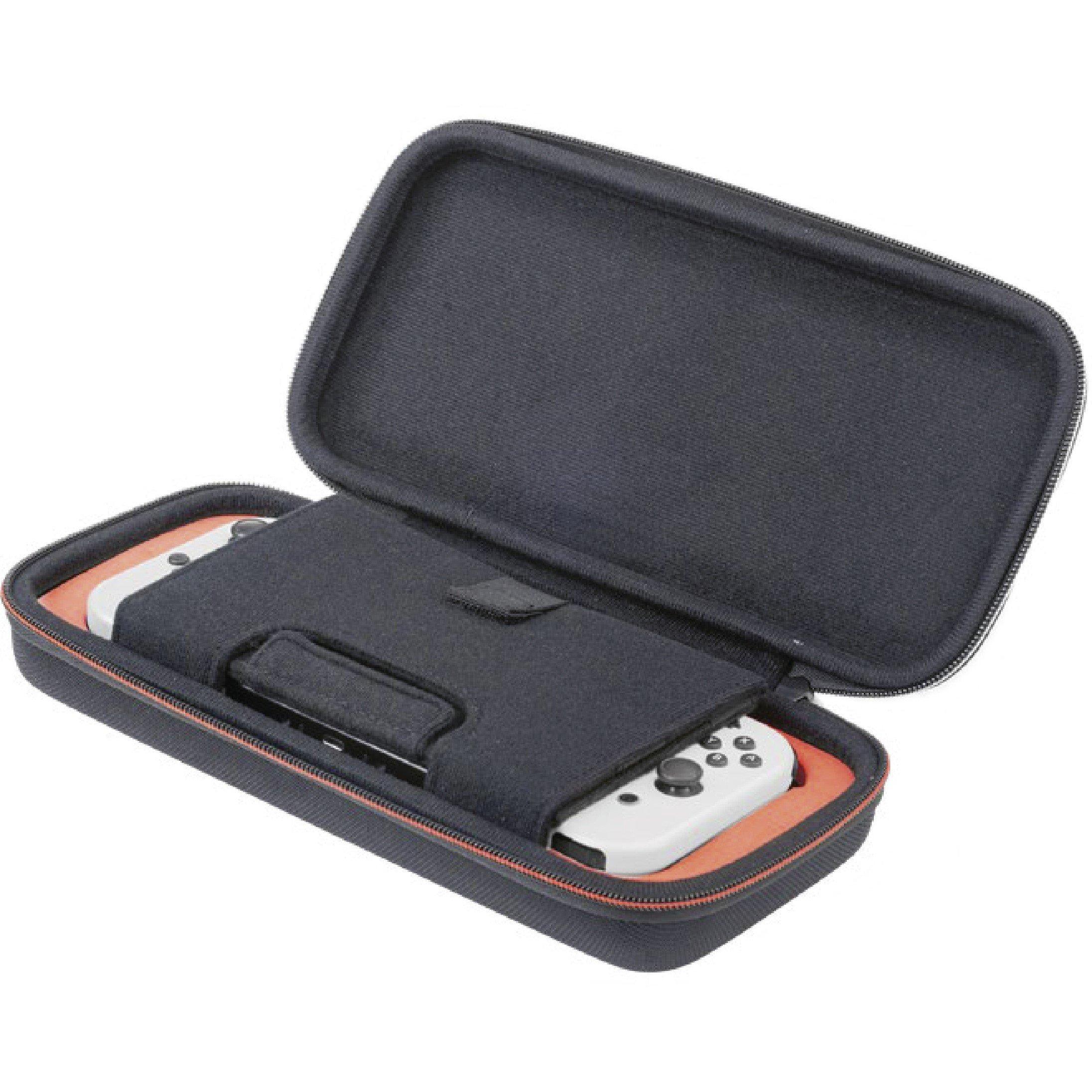Black - Nacon - Deluxe Travel Carrying Case for Nintendo Switch 2 - 5
