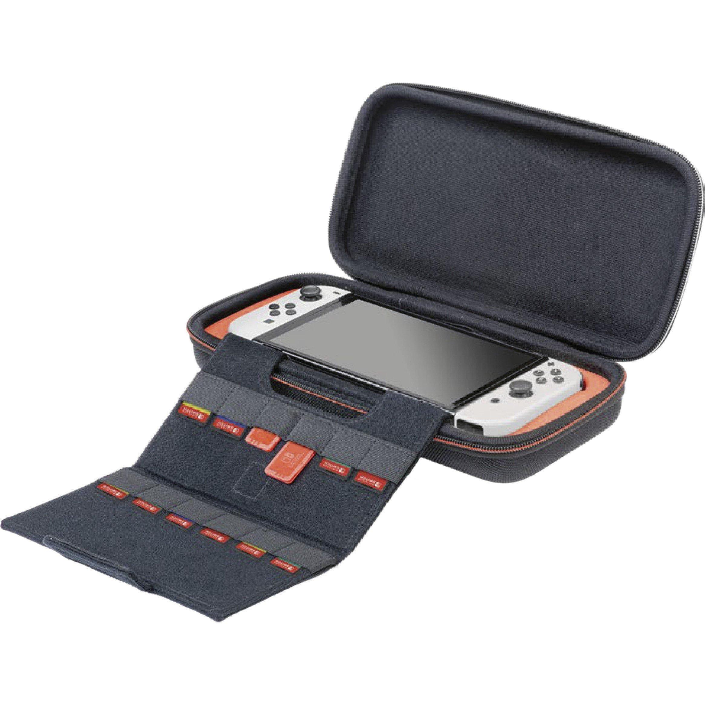 Black - Nacon - Deluxe Travel Carrying Case for Nintendo Switch 2 - 6