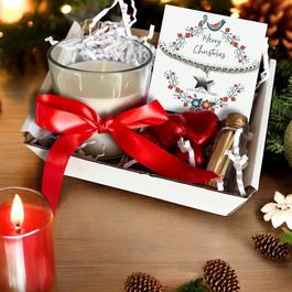 Aye Do Merry Christmas Star Gift Hamper-Bracelet & Candle