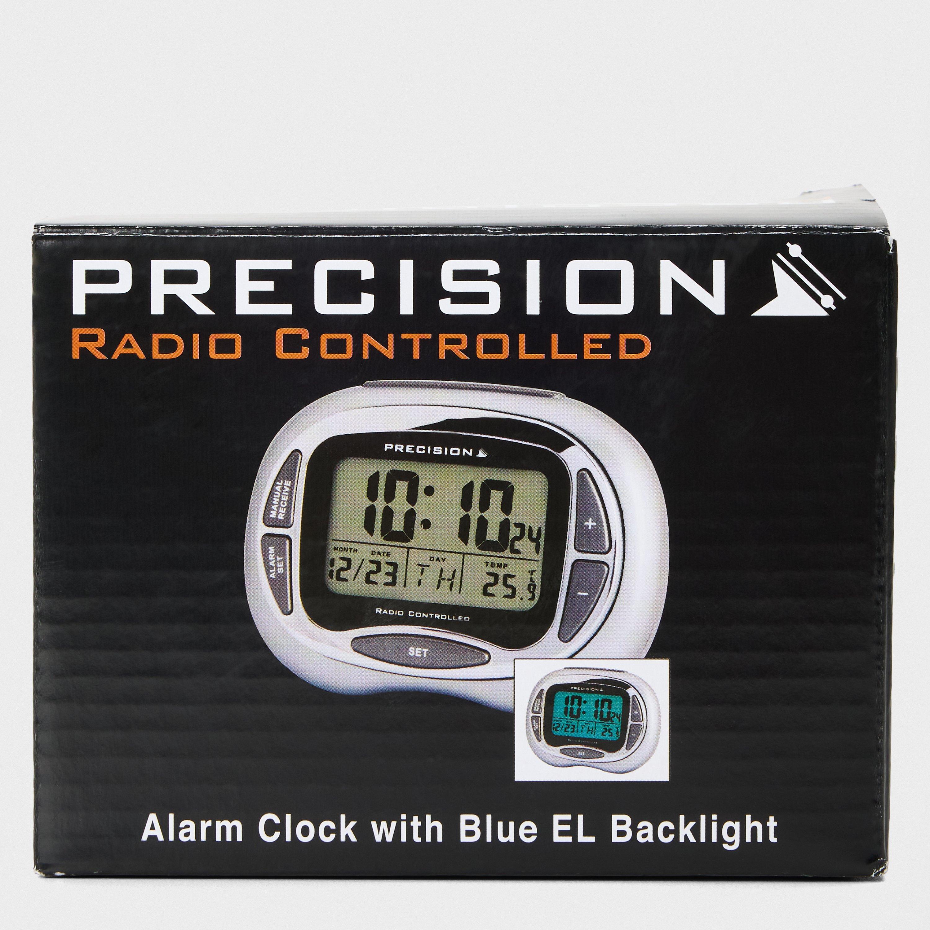 Silver - Precision - Digital Display Smart Alarm Clock and Radio - 3