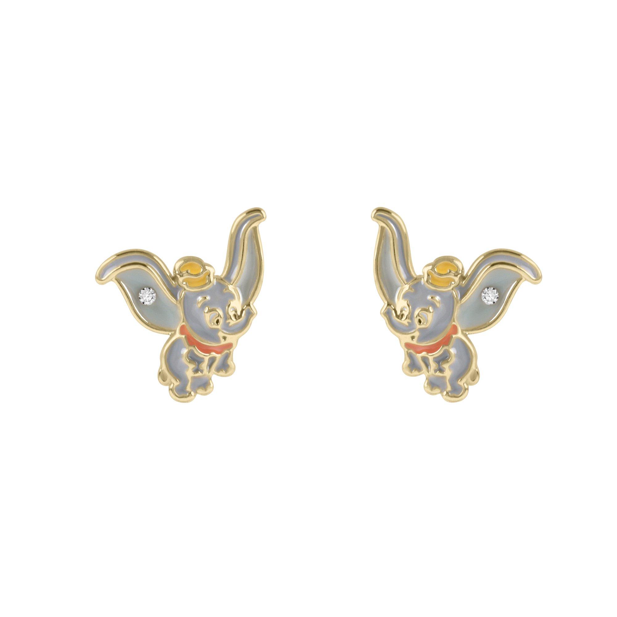 Gold - Disney Dumbo - Kids' Stud Earrings - 1