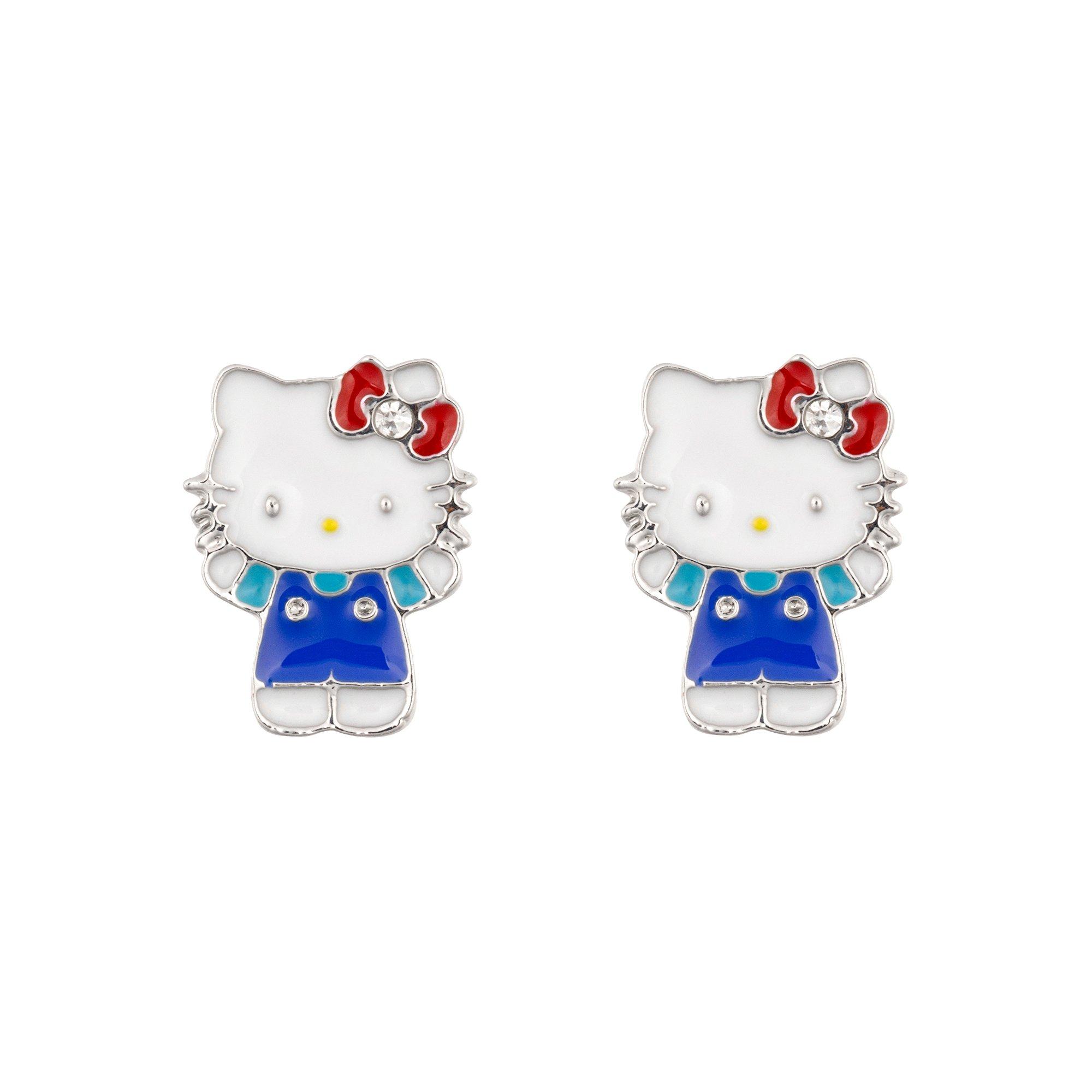 Hello Kitty Girls Kids' Stud Earrings - coloured