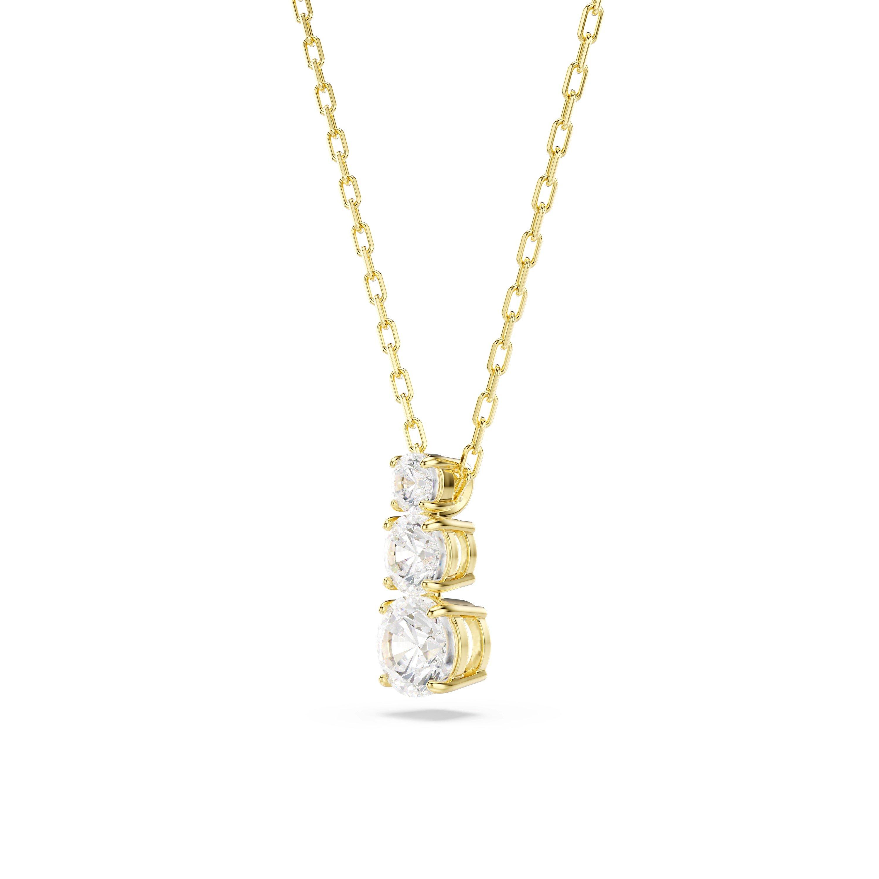 White Gos - Swarovski - Women's Stilla Pendant - 3