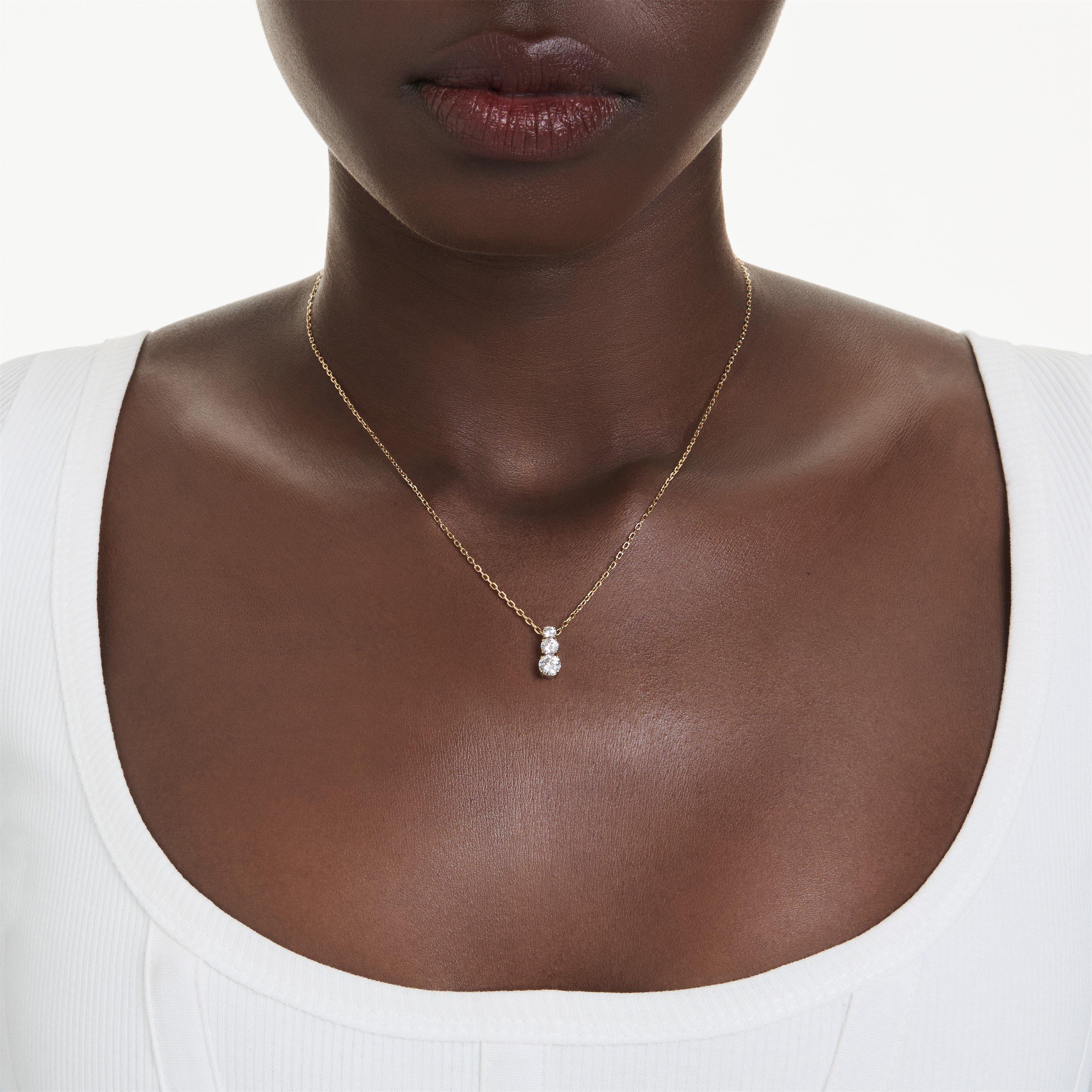 White Gos - Swarovski - Women's Stilla Pendant - 6