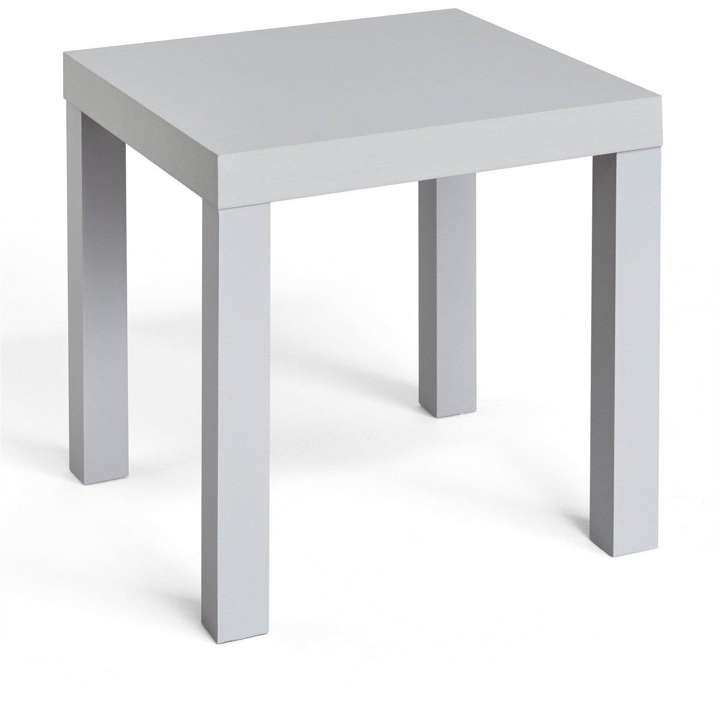 Grey - Homelife - Locke Side Table 47cm - 2