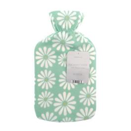 Country Club Hot Water Bottle with Printed Fleece Cover