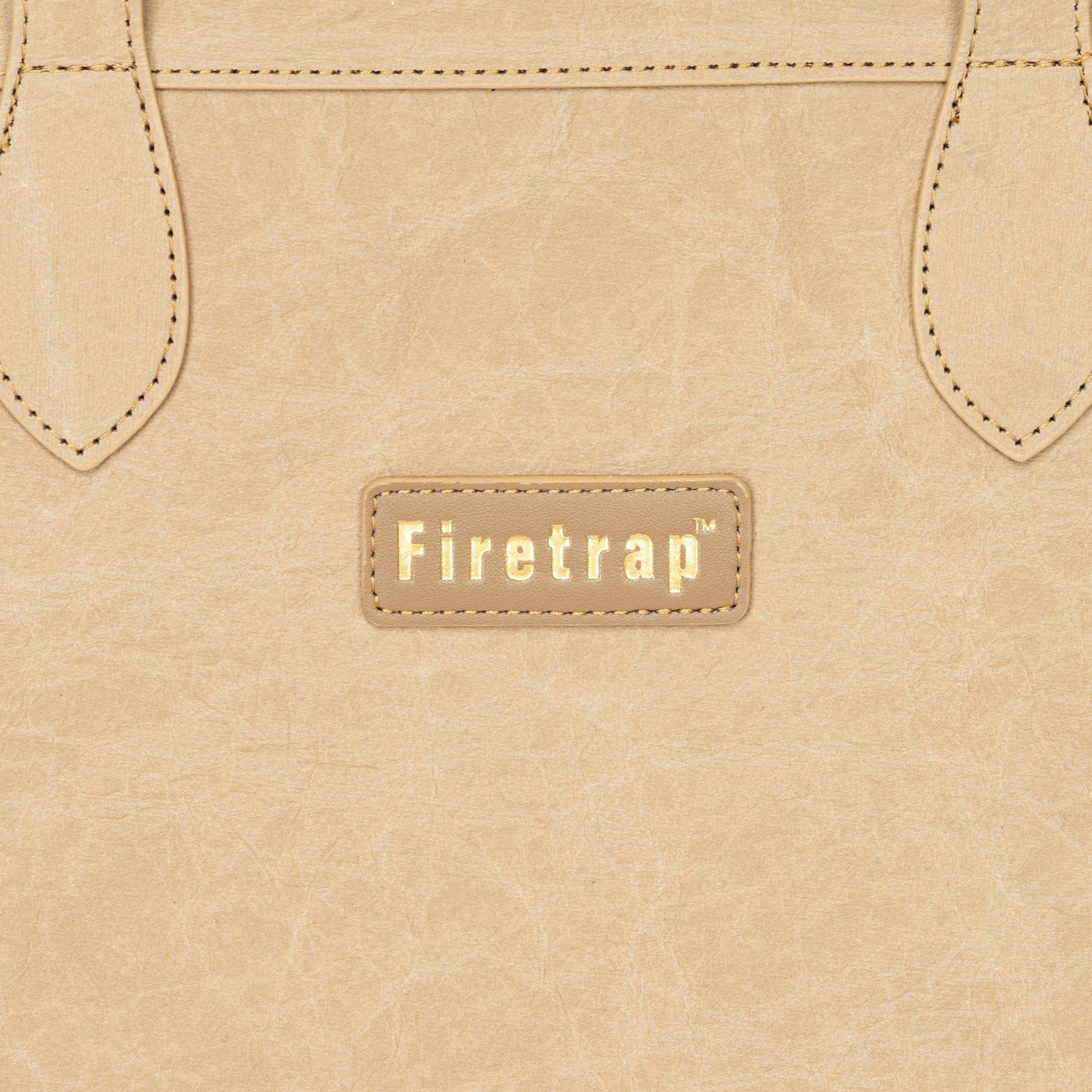 Beige - Firetrap - Kraft Tote bag - 6