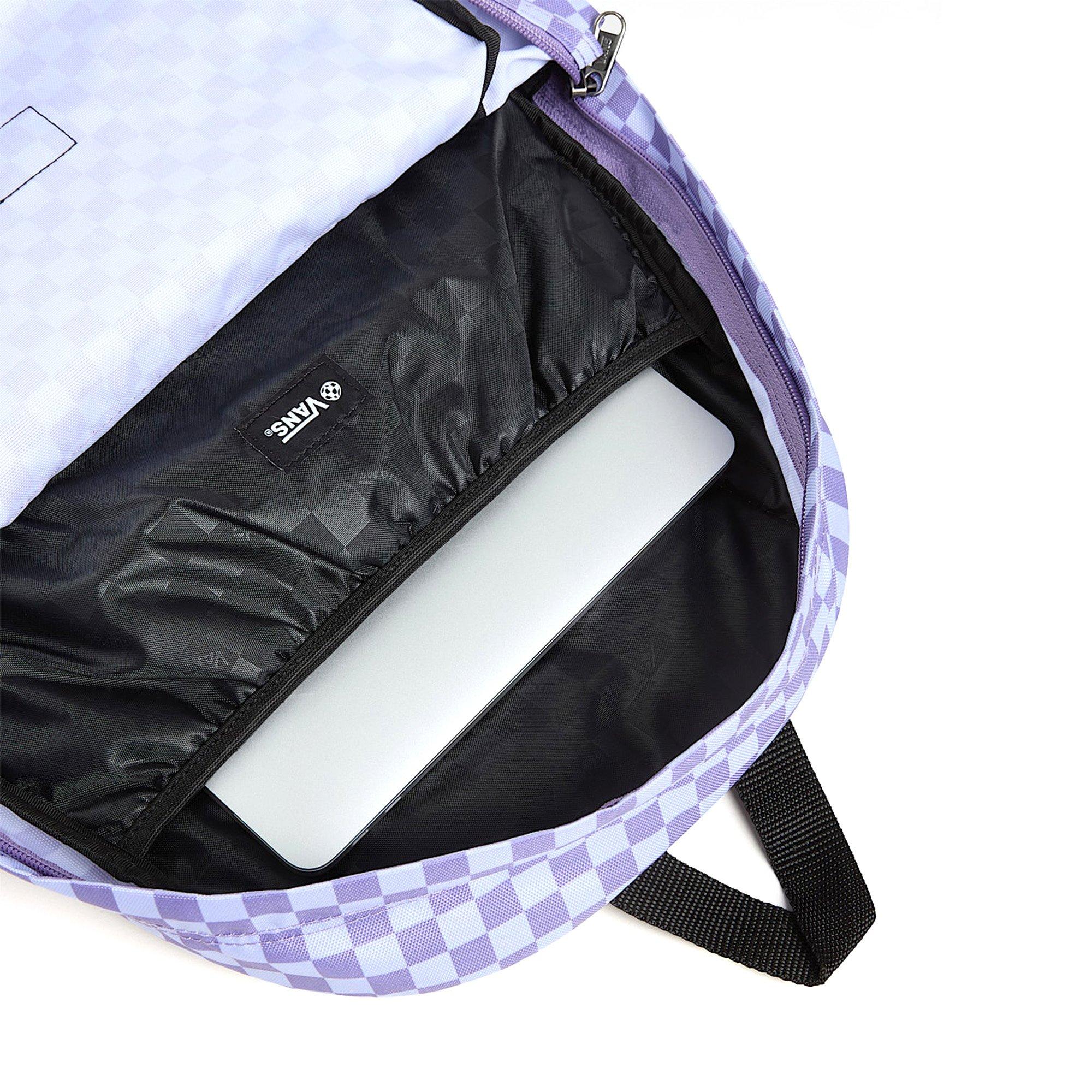 PURPLE HAZE - Vans - Old Skool Checkerboard Backpack - 5