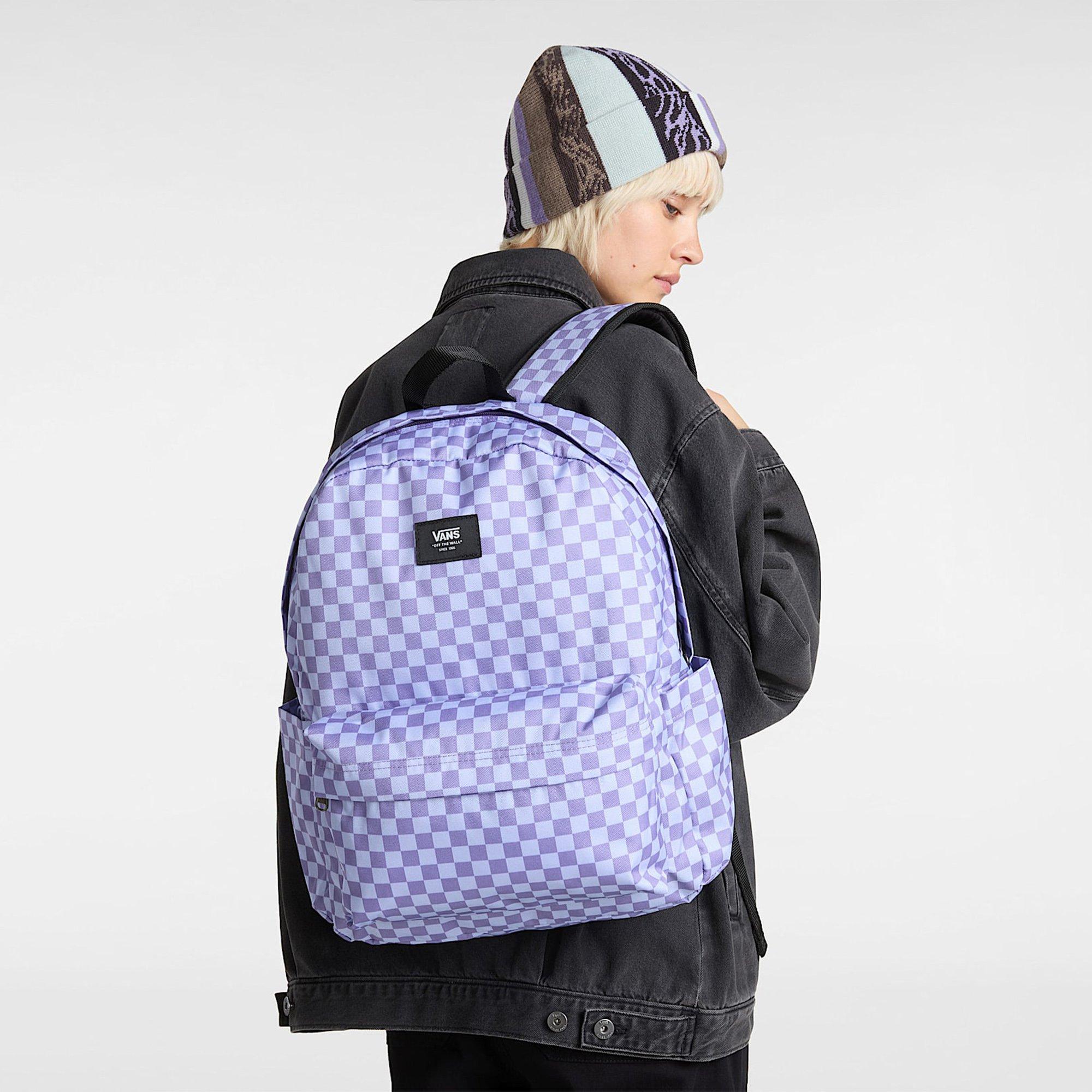 PURPLE HAZE - Vans - Old Skool Checkerboard Backpack - 6