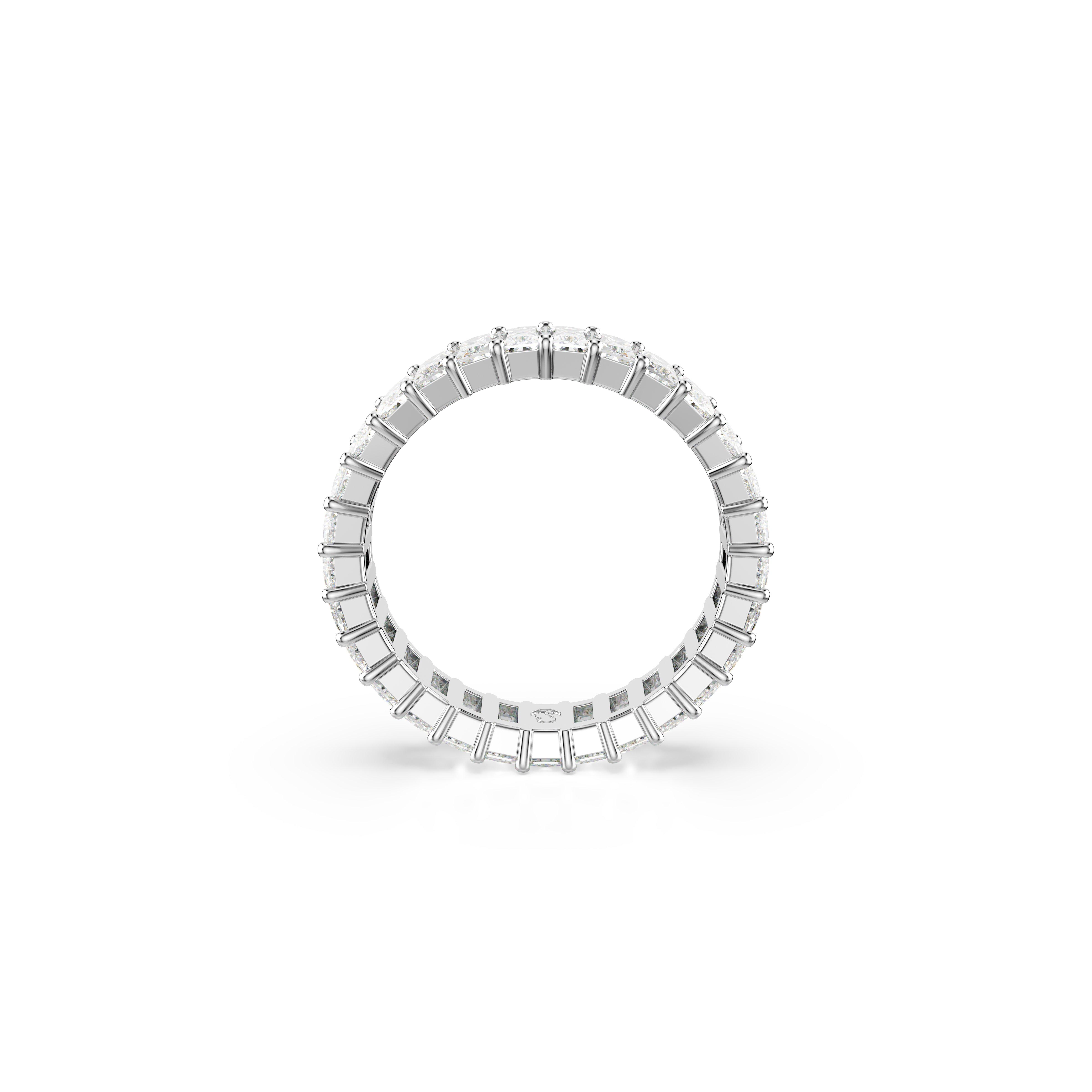 Crystal - Swarovski - Women's Matrix Band Ring - 6