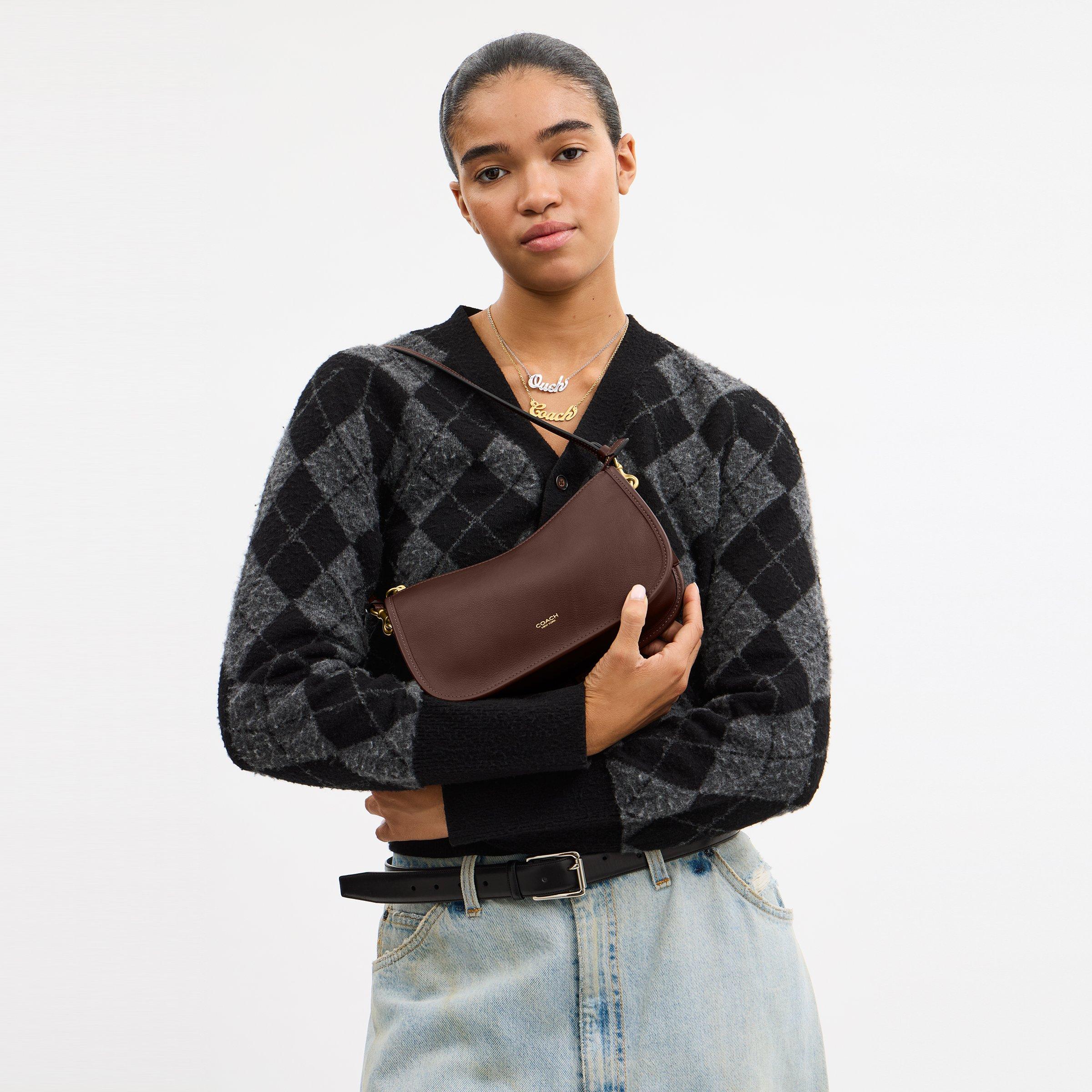 B4/Maple - Coach - Women's Waverly Shoulder Bag - 4