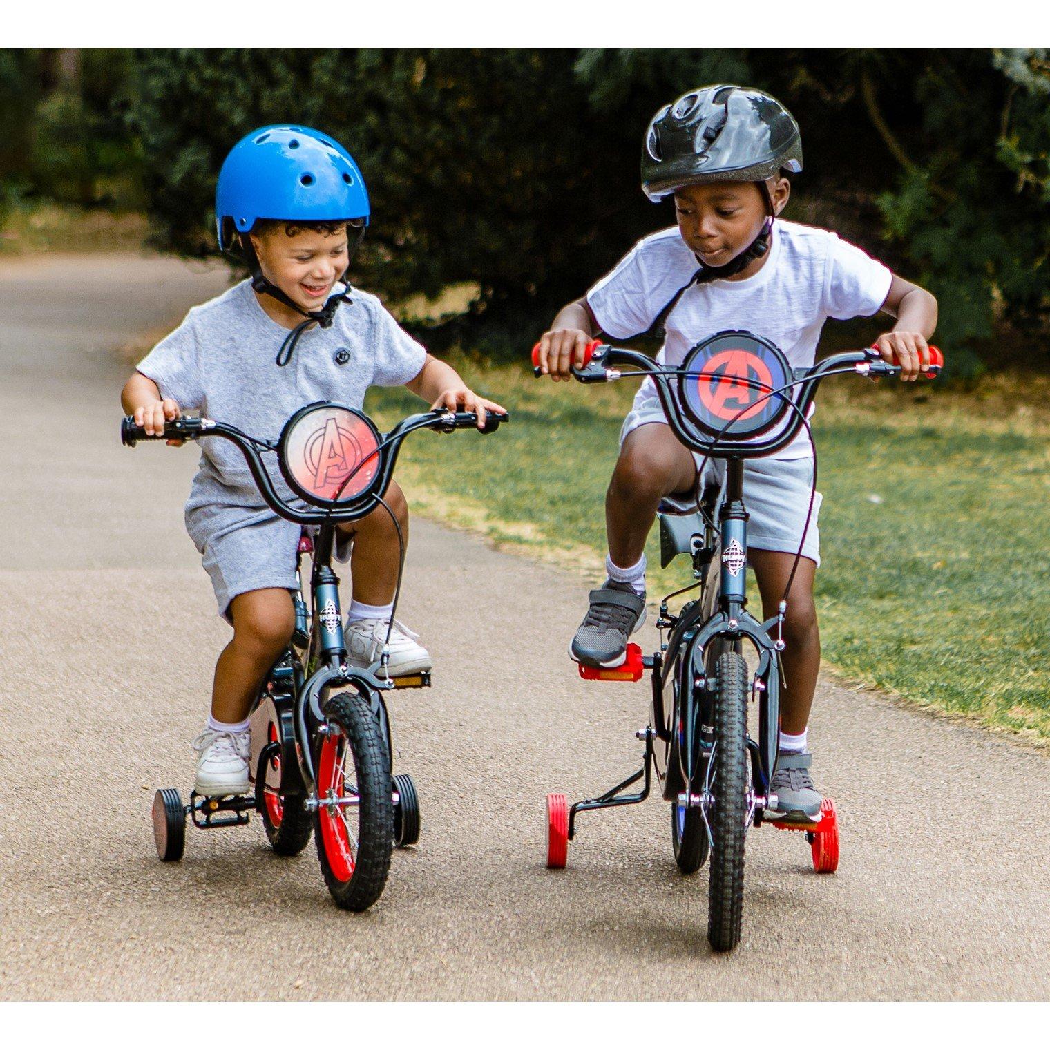 Grey - Huffy - Huffy Avengers Kids 16 Inch Kids Bike Featuring Hu - 2