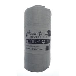 Country Club Bedspread Lightweight Reversible Embossed Throw