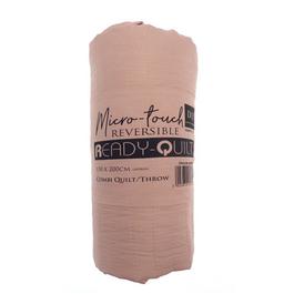 Country Club Bedspread Lightweight Reversible Embossed Throw