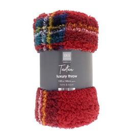 Country Club Luxury Throw Tartan Design Super Soft 120x150cm