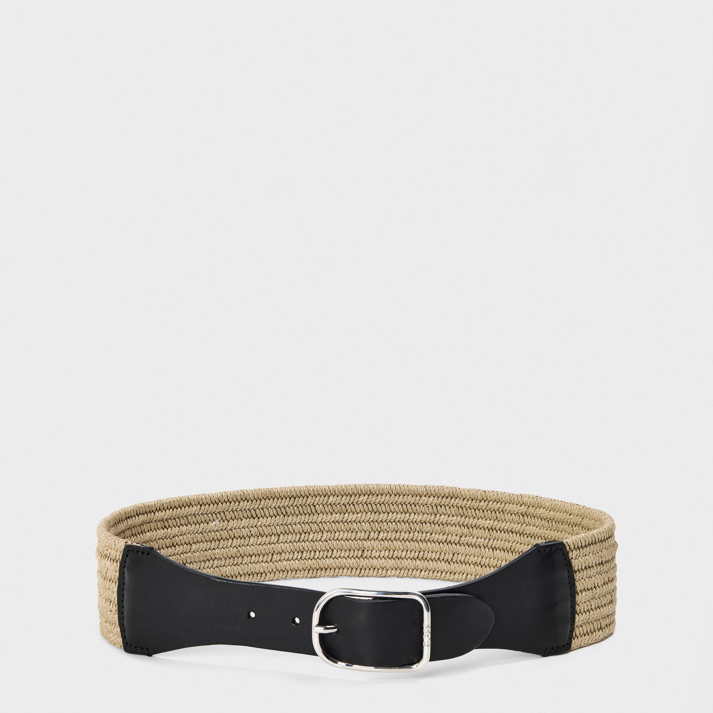 Boss Women's Clea El Leather Belt - Medium Beige - 30R (80cm)