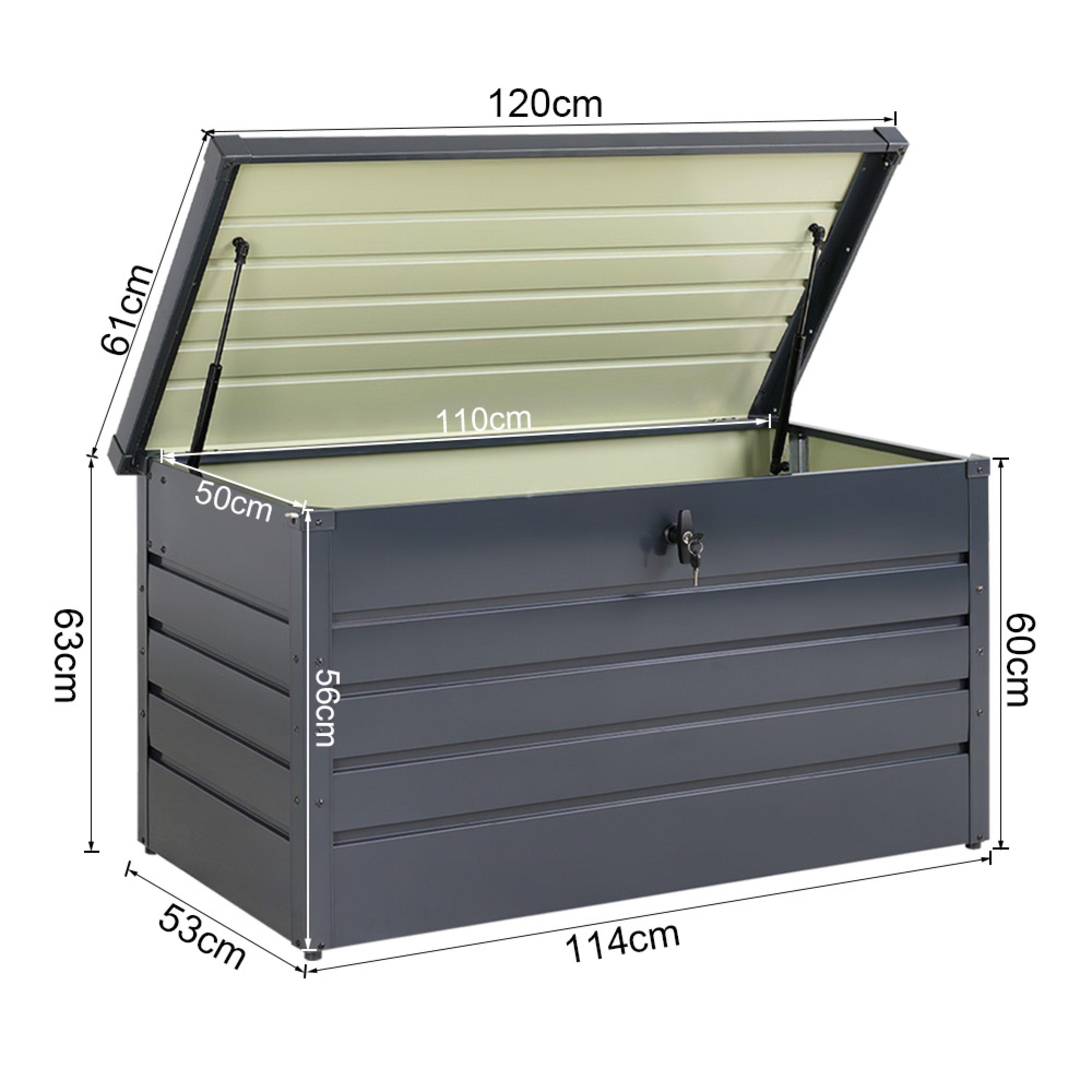 Anthracite - Breeins - Breeins 350L DeckBox 63 - 11