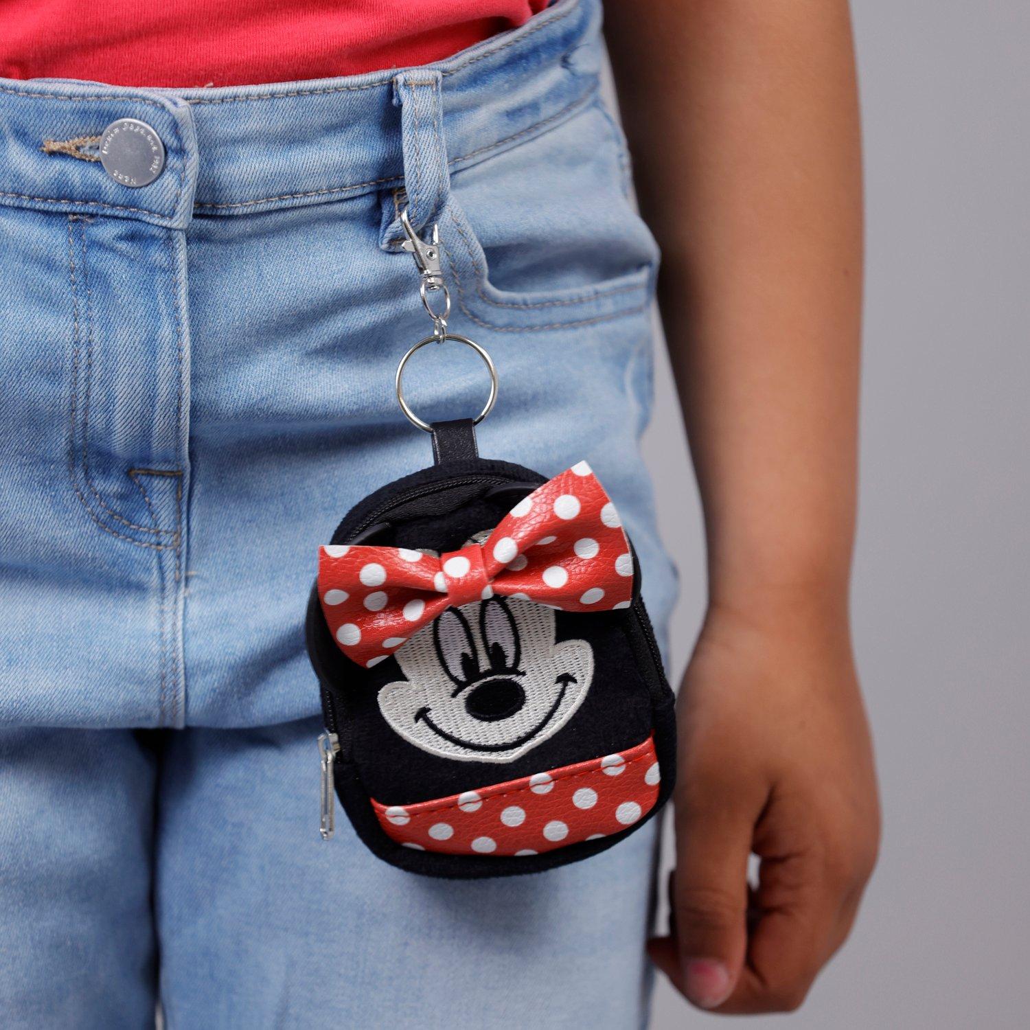 Black - Minnie Mouse - Mini Keyring - 2
