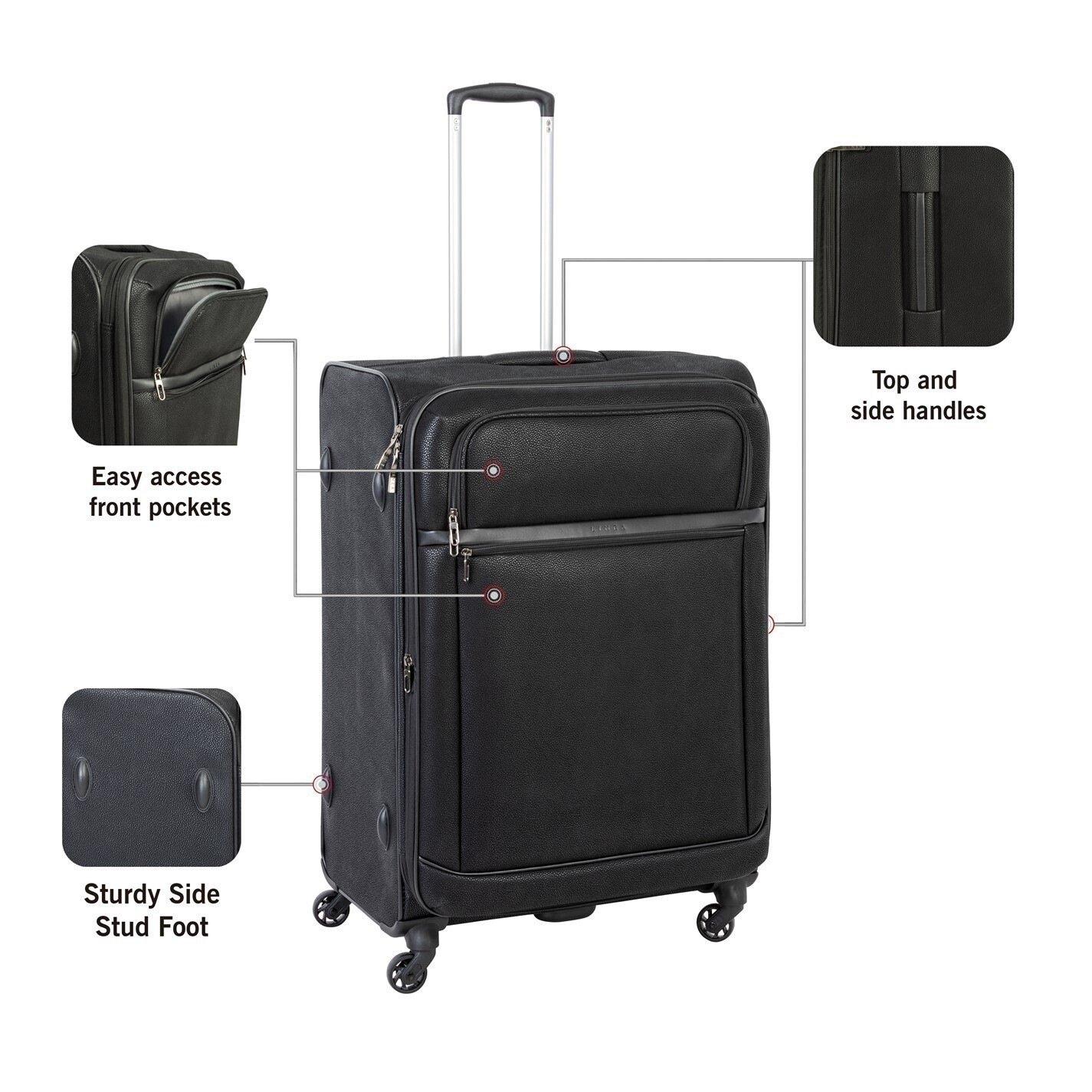 Black - Linea - Rome Suitcase - 2