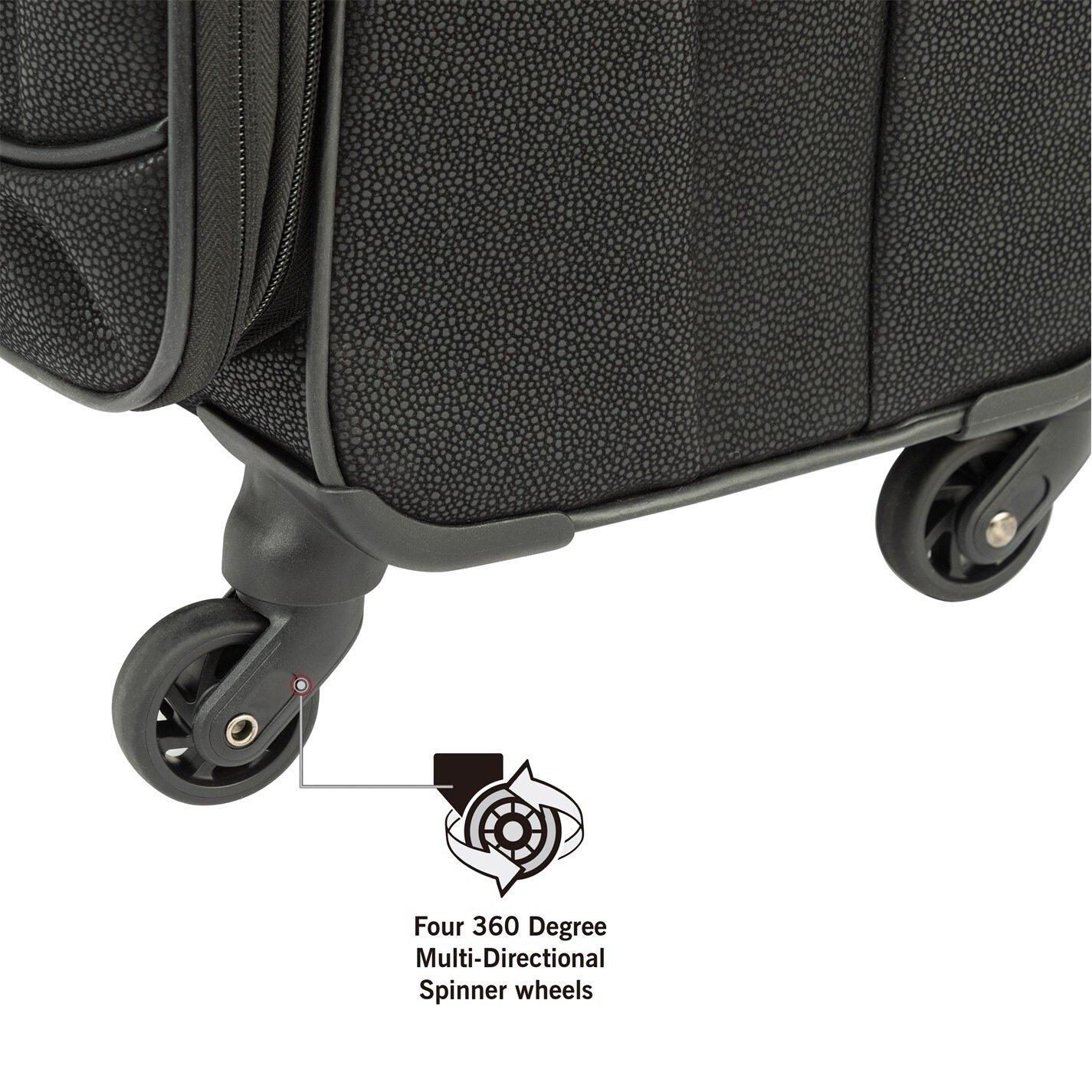 Black - Linea - Rome Suitcase - 7