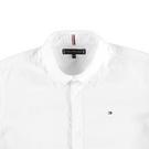 Blanc YBR - Tommy Hilfiger - Boy's Oxford Long Sleeve Shirt - 6