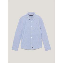 Tommy Hilfiger Boys Oxford Long Sleeve Shirt