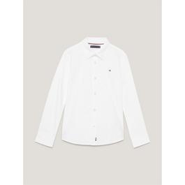 Tommy Hilfiger Boy's Oxford Long Sleeve Shirt