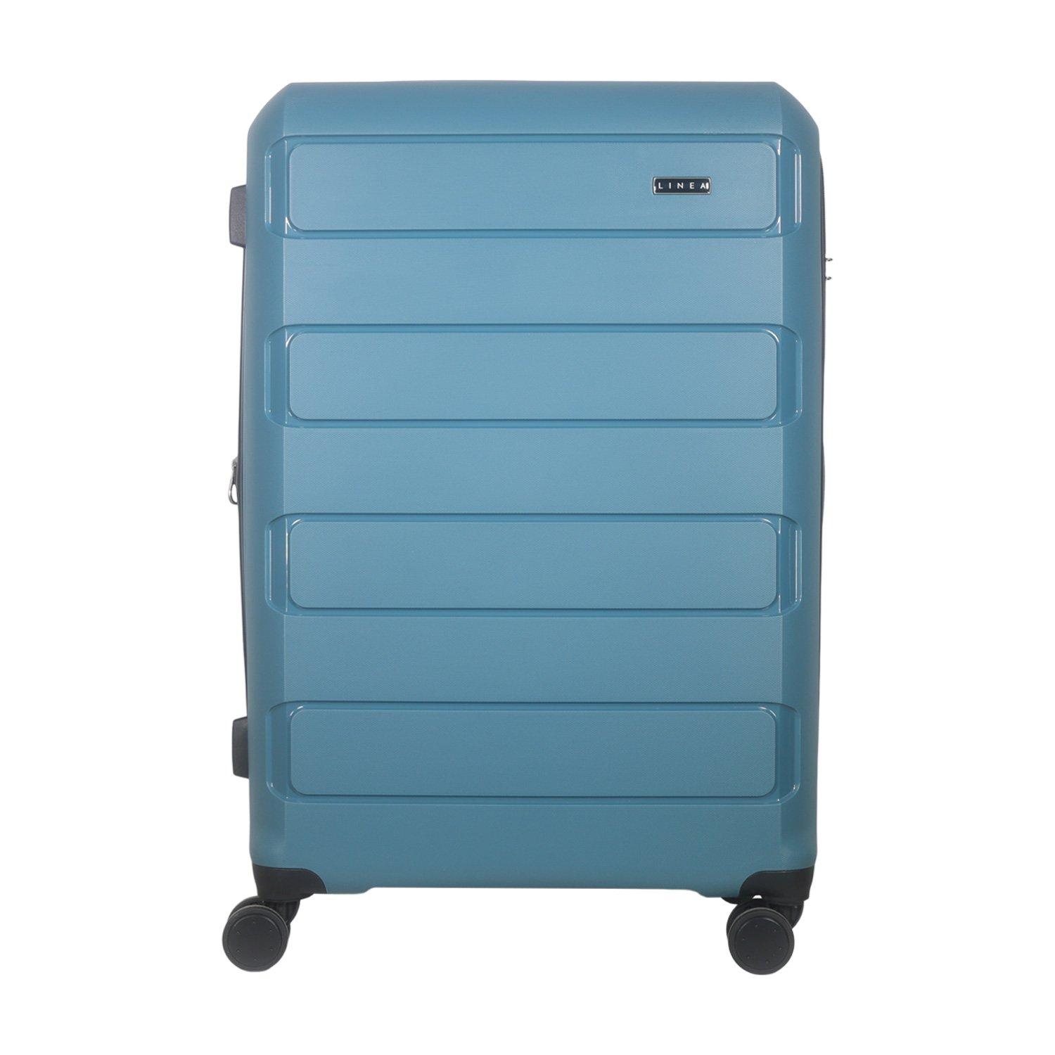 Linea  Turin Hard Suitcase - Smoke Blue - 30in/78cm