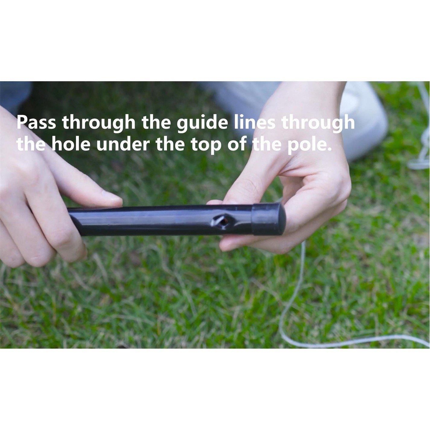 Zwart/Geel - Carlton - 4 Player Badminton Set - 11