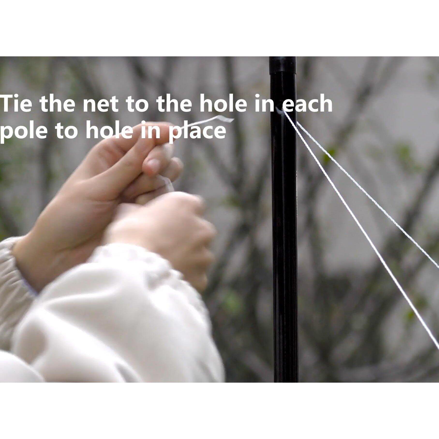 Zwart/Geel - Carlton - 4 Player Badminton Set - 14