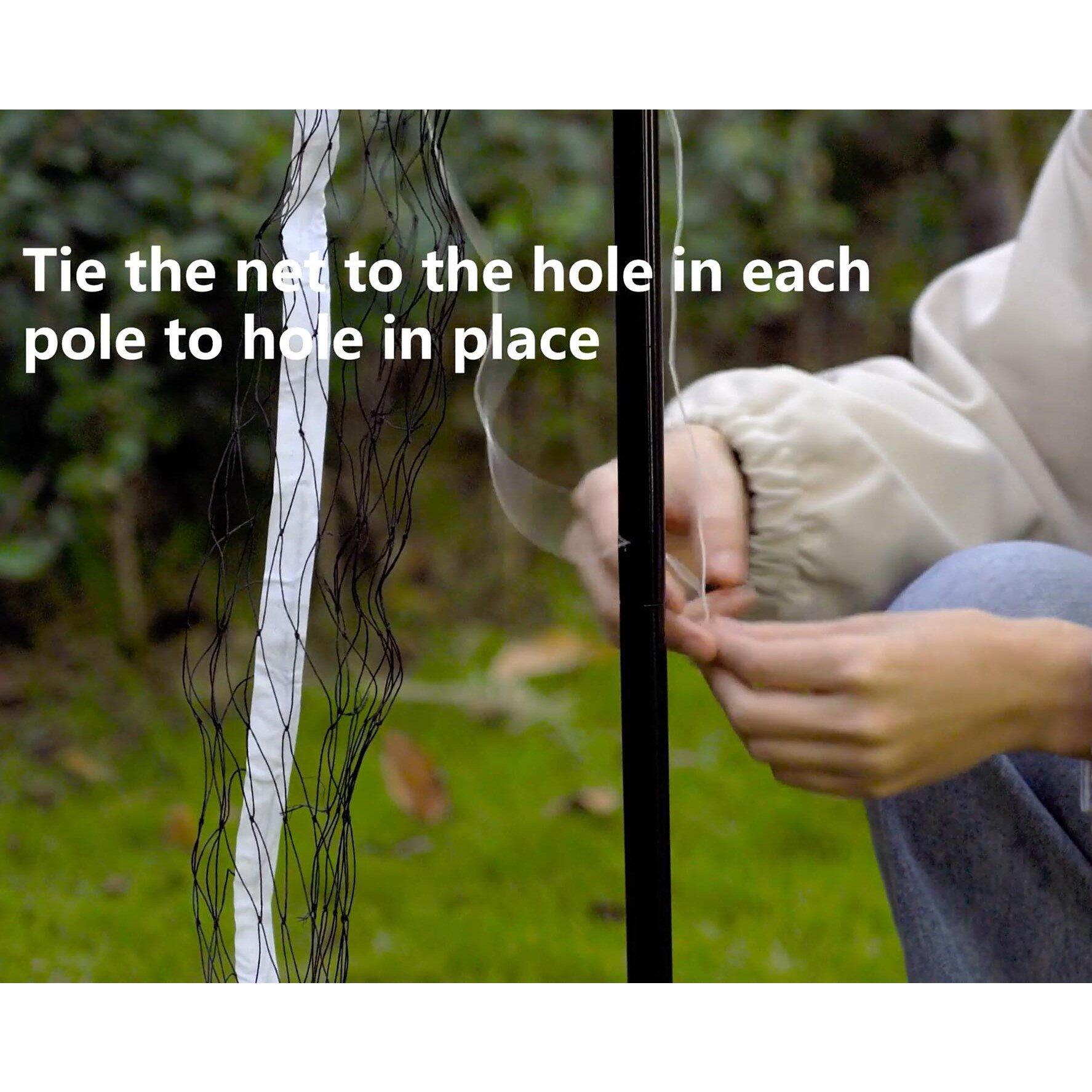 Zwart/Geel - Carlton - 4 Player Badminton Set - 15