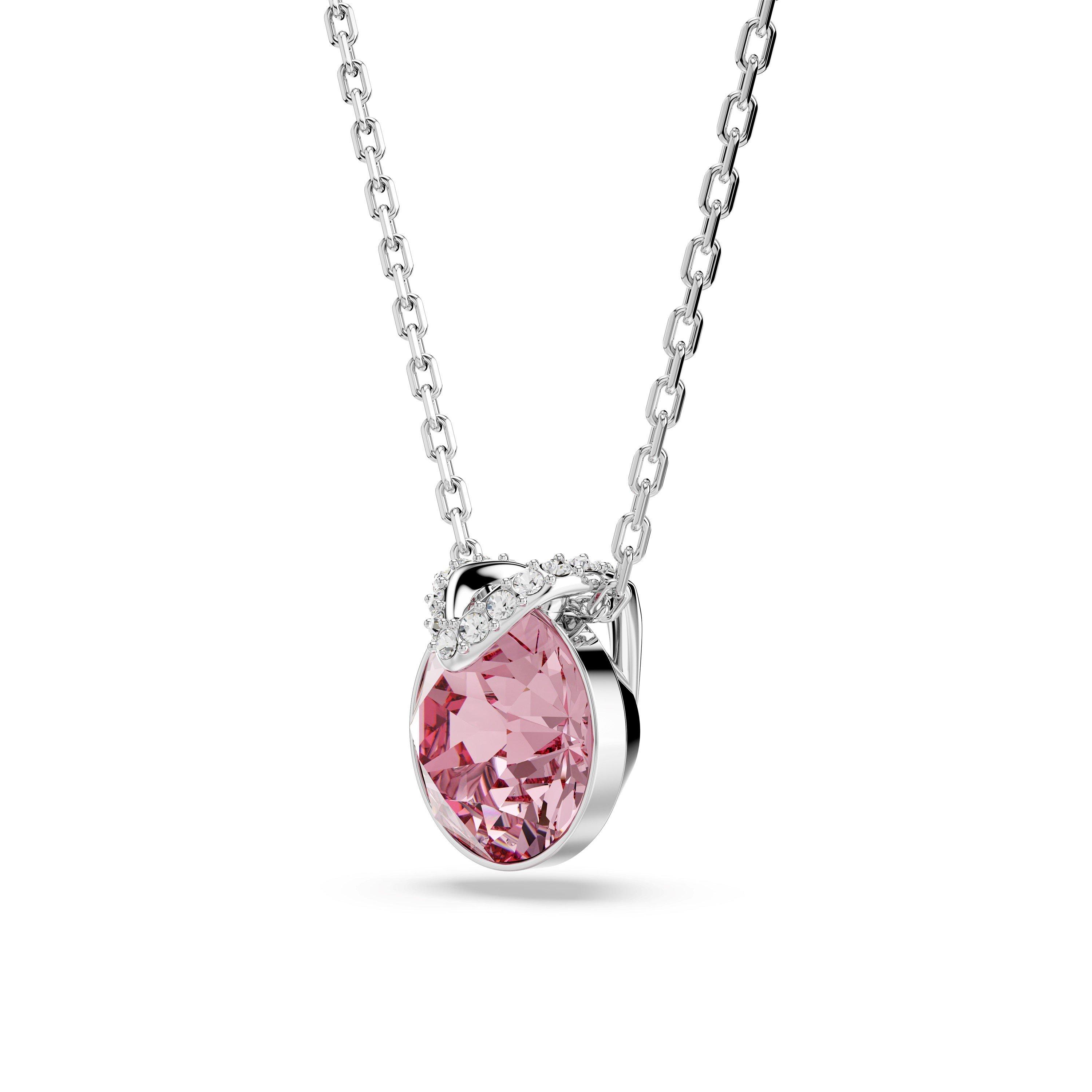 Rose / RHS - Swarovski - Women's Bella Pendant - 3