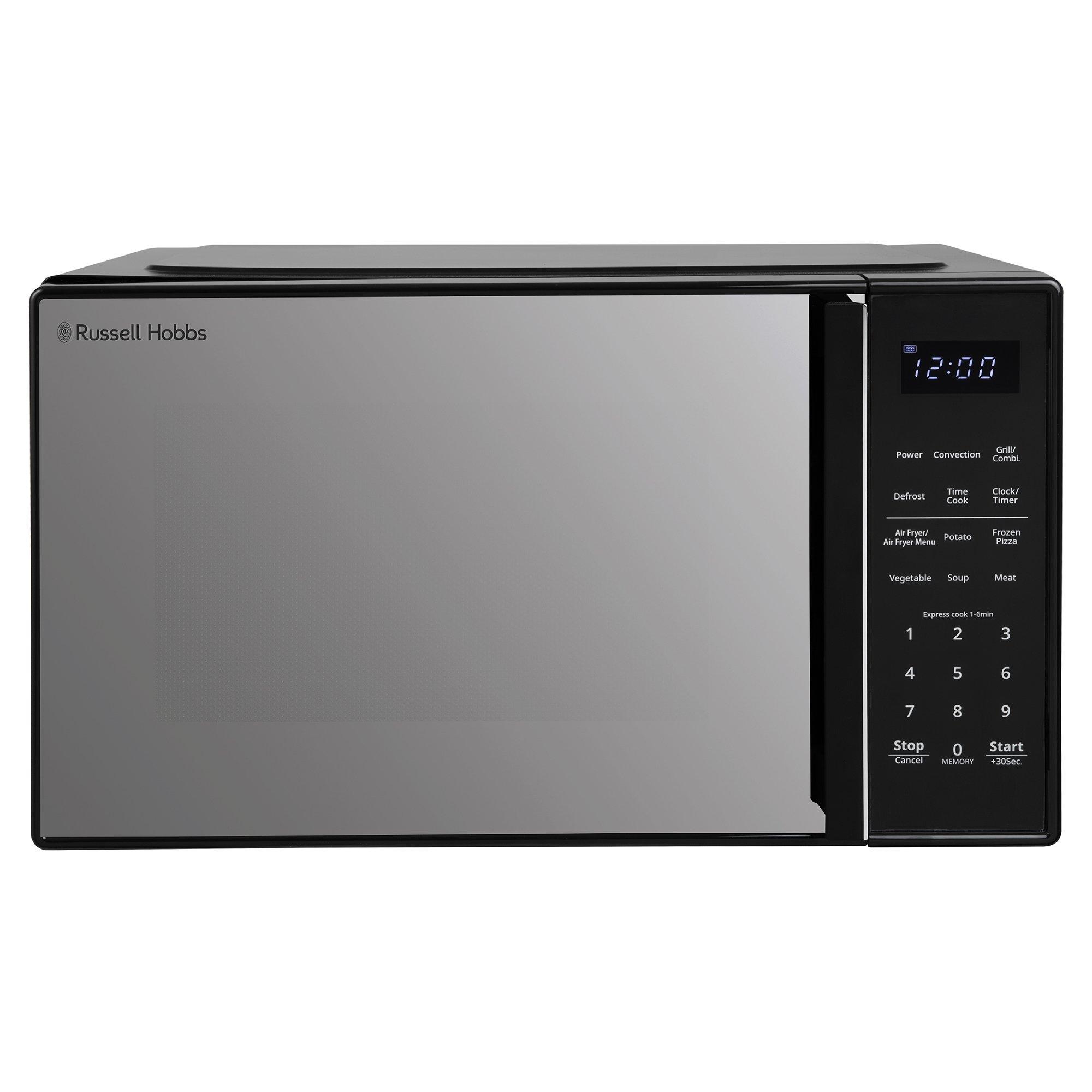 Black - Russell Hobbs - RHMTAF2302B 23L 4-in 1 Digital Microwave - 1