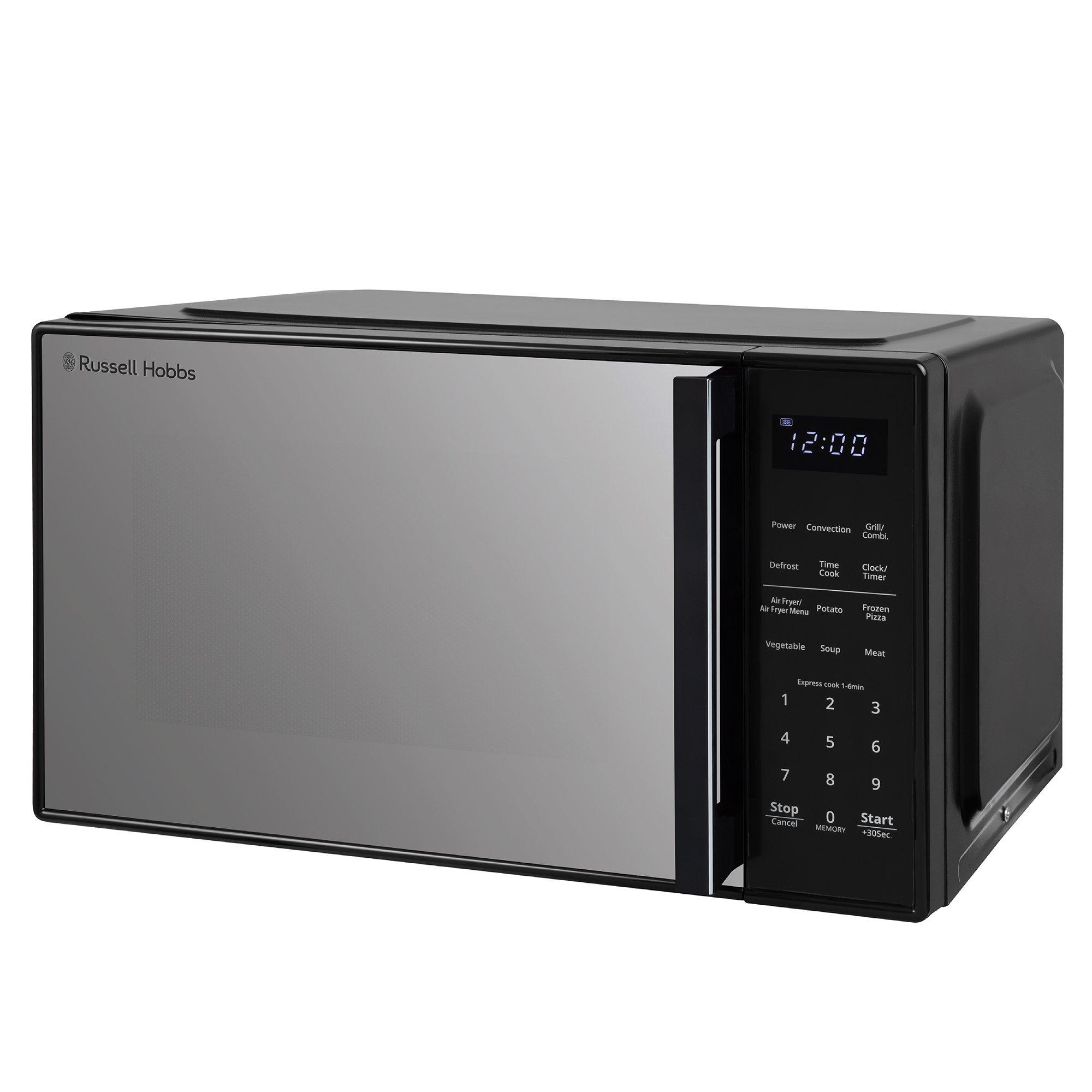 Black - Russell Hobbs - RHMTAF2302B 23L 4-in 1 Digital Microwave - 2