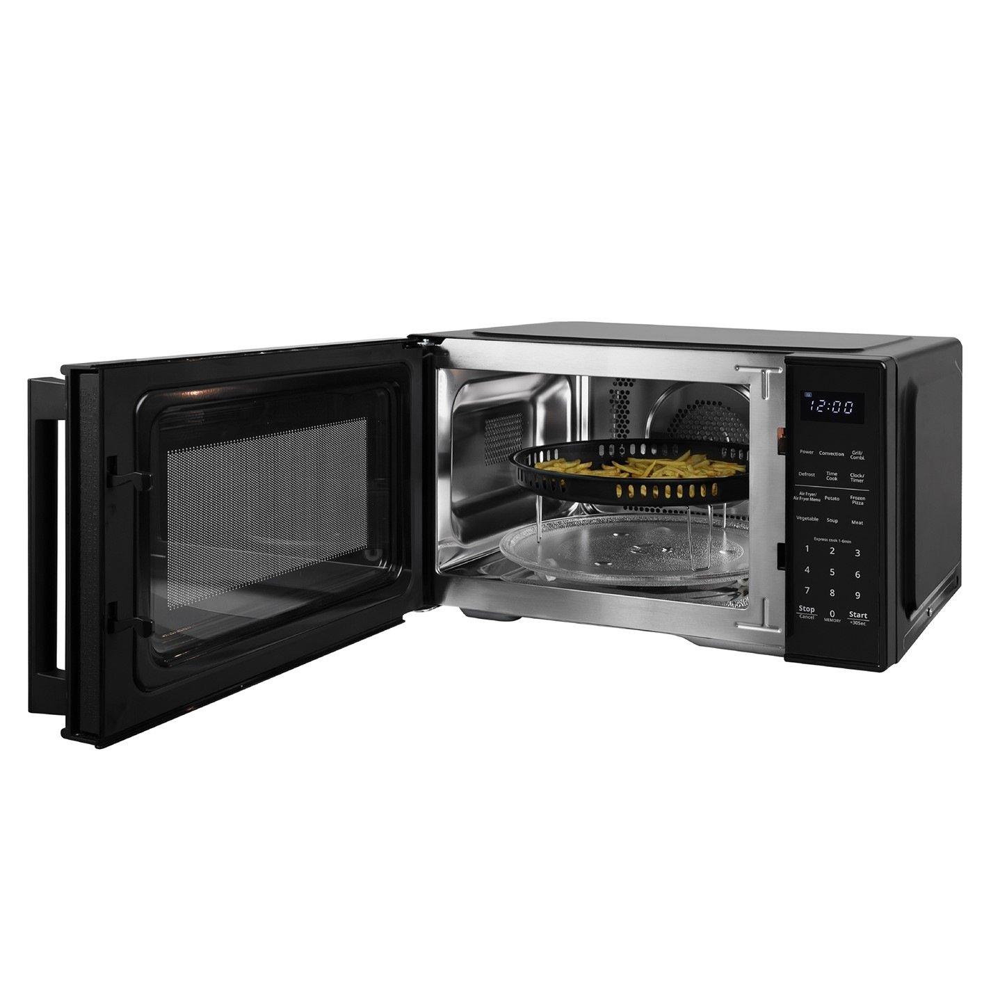 Black - Russell Hobbs - RHMTAF2302B 23L 4-in 1 Digital Microwave - 14