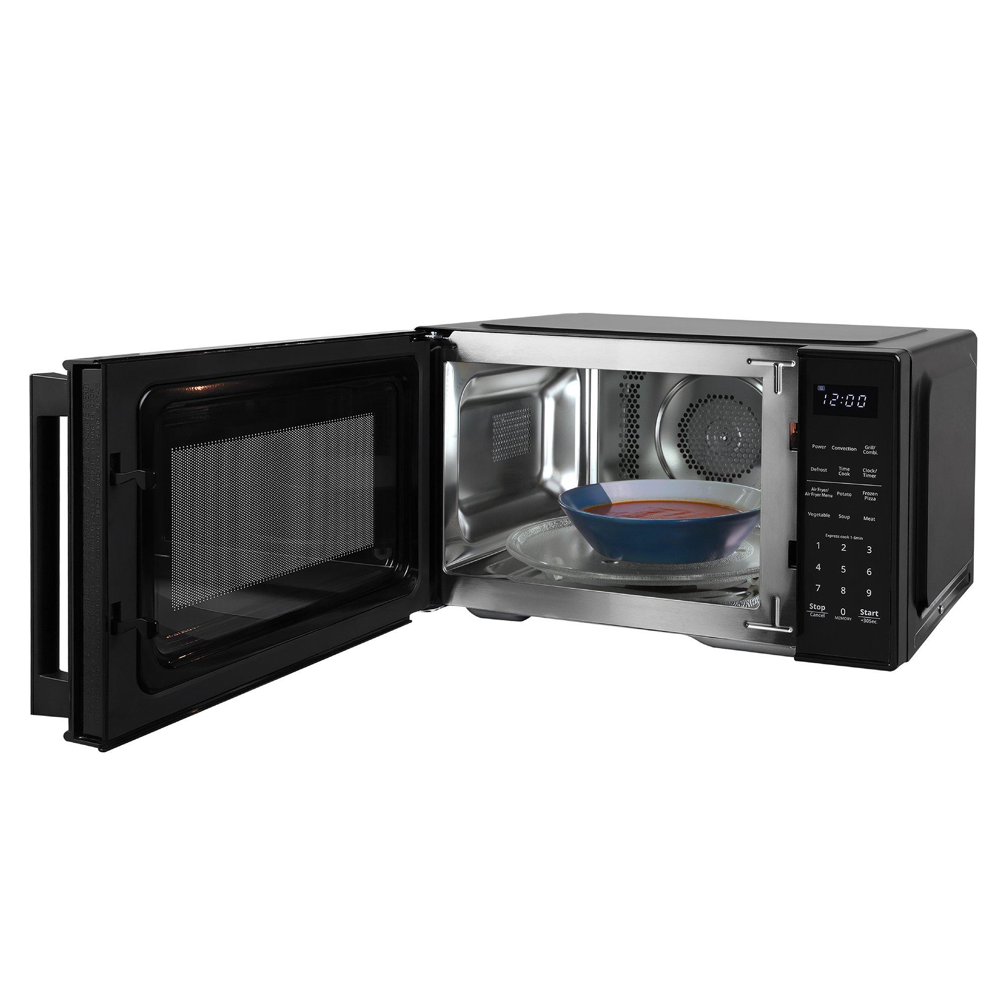 Black - Russell Hobbs - RHMTAF2302B 23L 4-in 1 Digital Microwave - 4