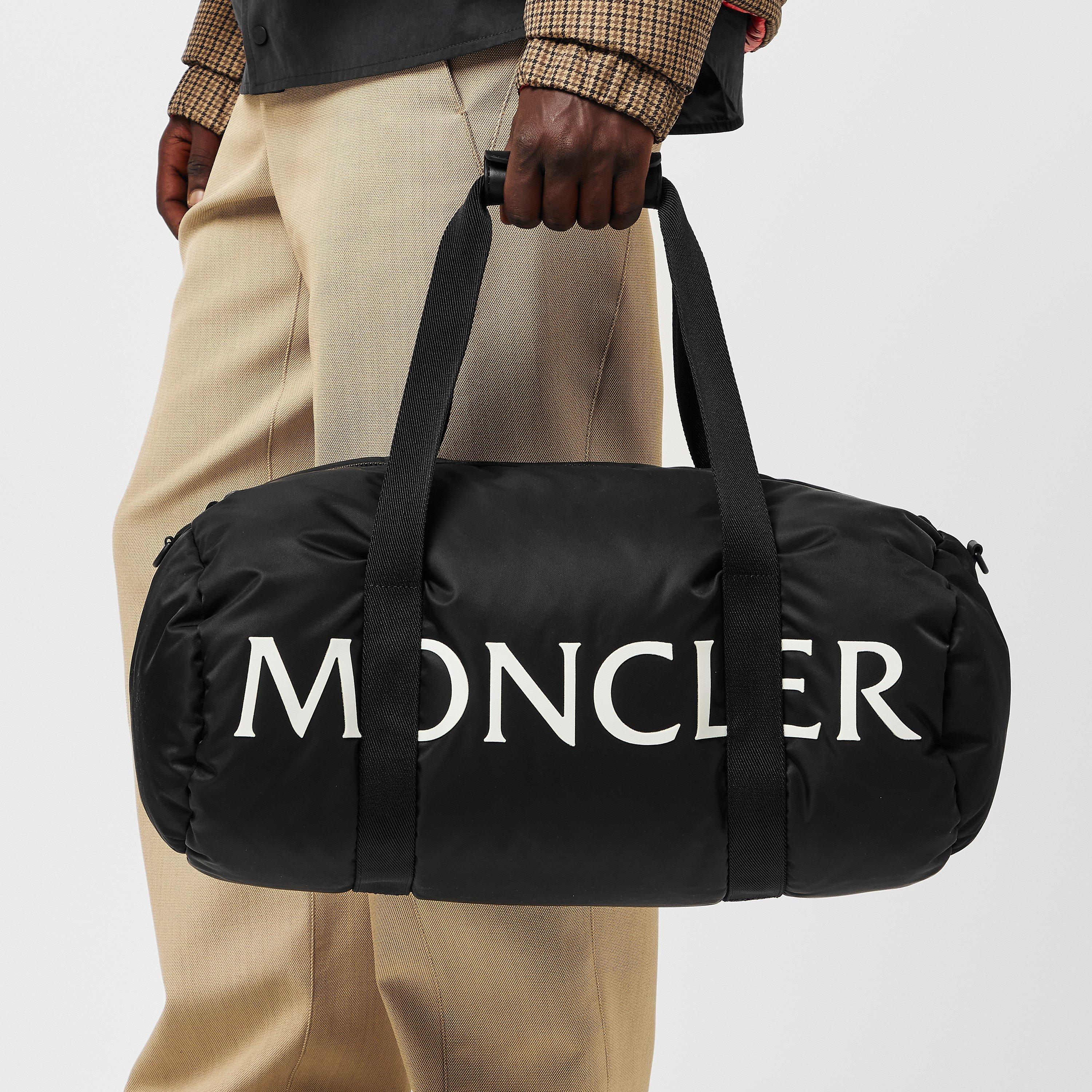 Black 999 - Moncler - Men's Water Resistant Gym Drawstring Bag - 3