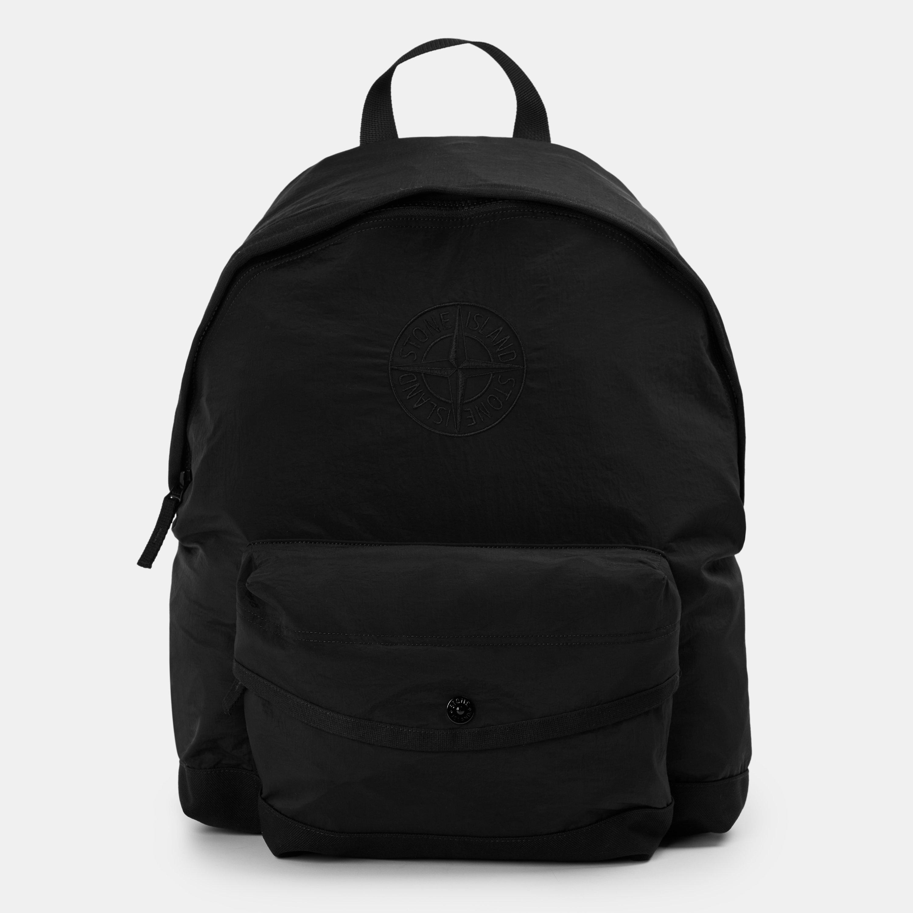 Black V0029 - Stone Island - Kids' Backpack - 1