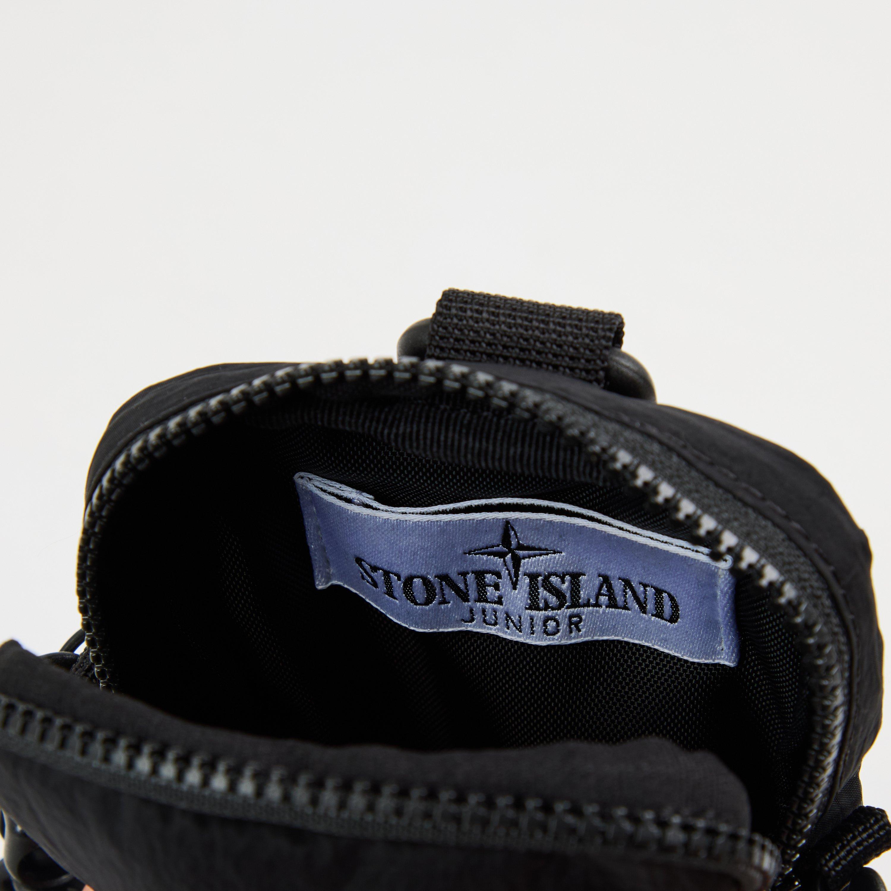 Black V0029 - Stone Island - Kids' Cross Body Bag - 4