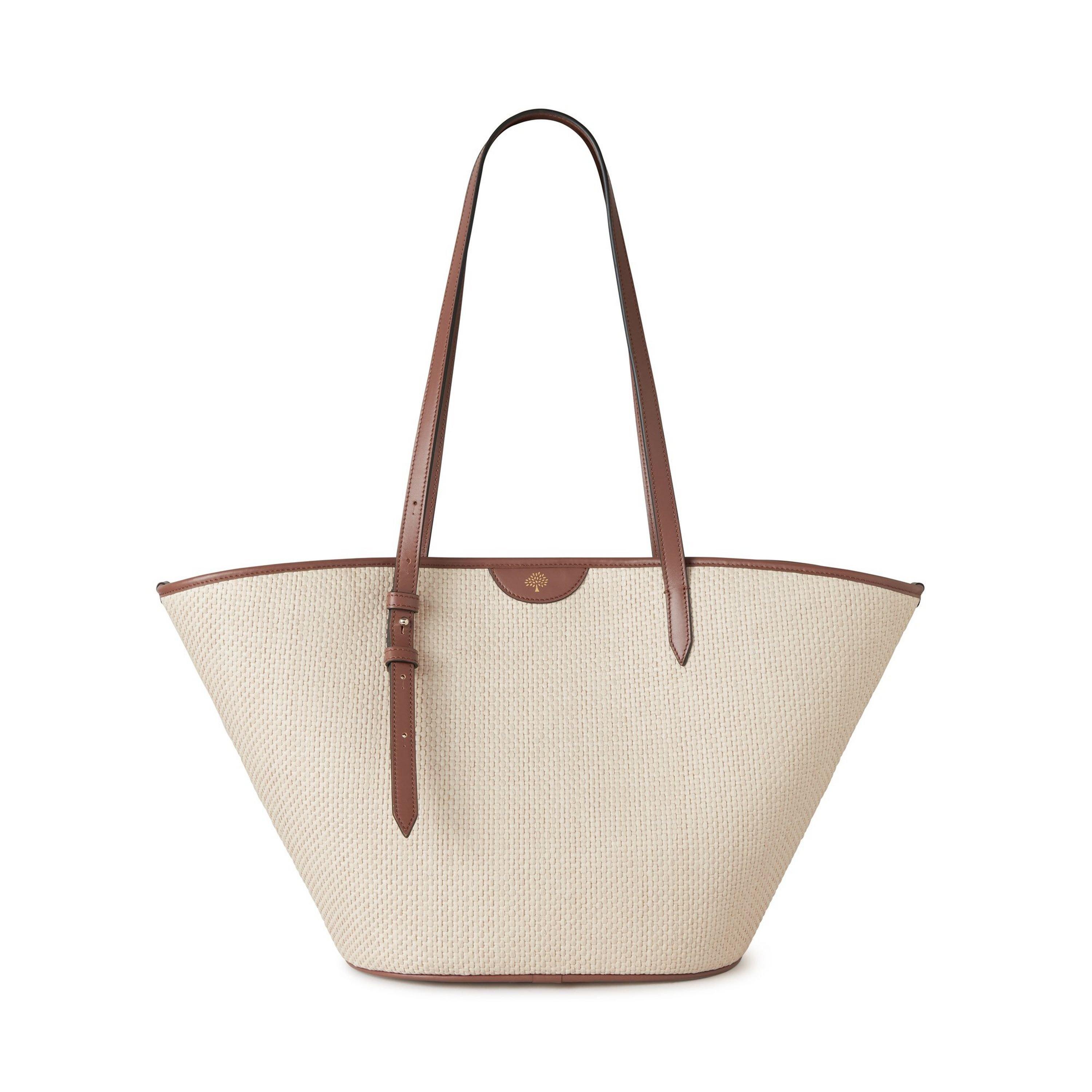 MULBERRY｜TOTEBAGS (HH6267 000 A100) Mulberry | Small Iris | Black & Midnight Heavy Grain | Women