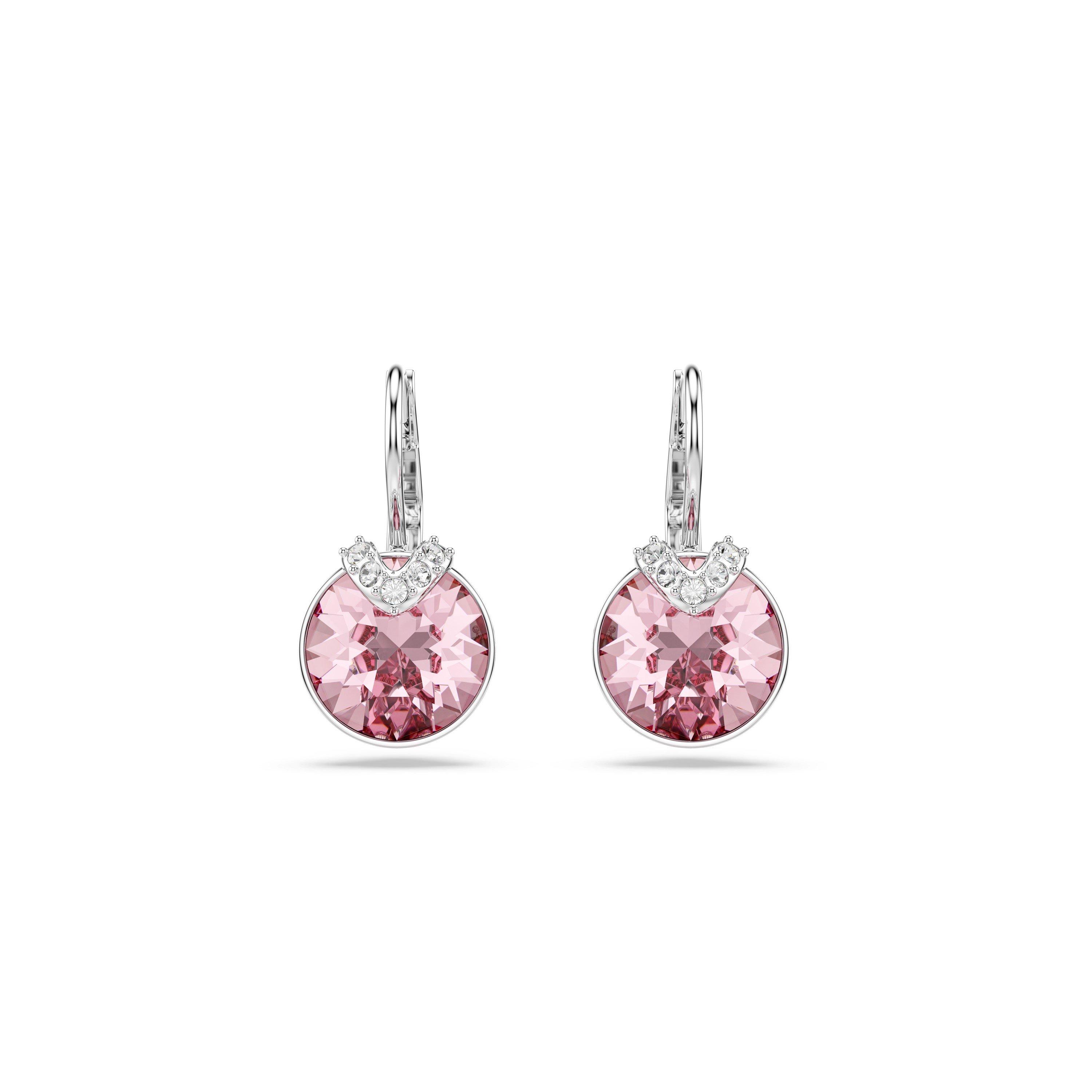 Rose / RHS - Swarovski - Women's Bella Drop Earrings - 2