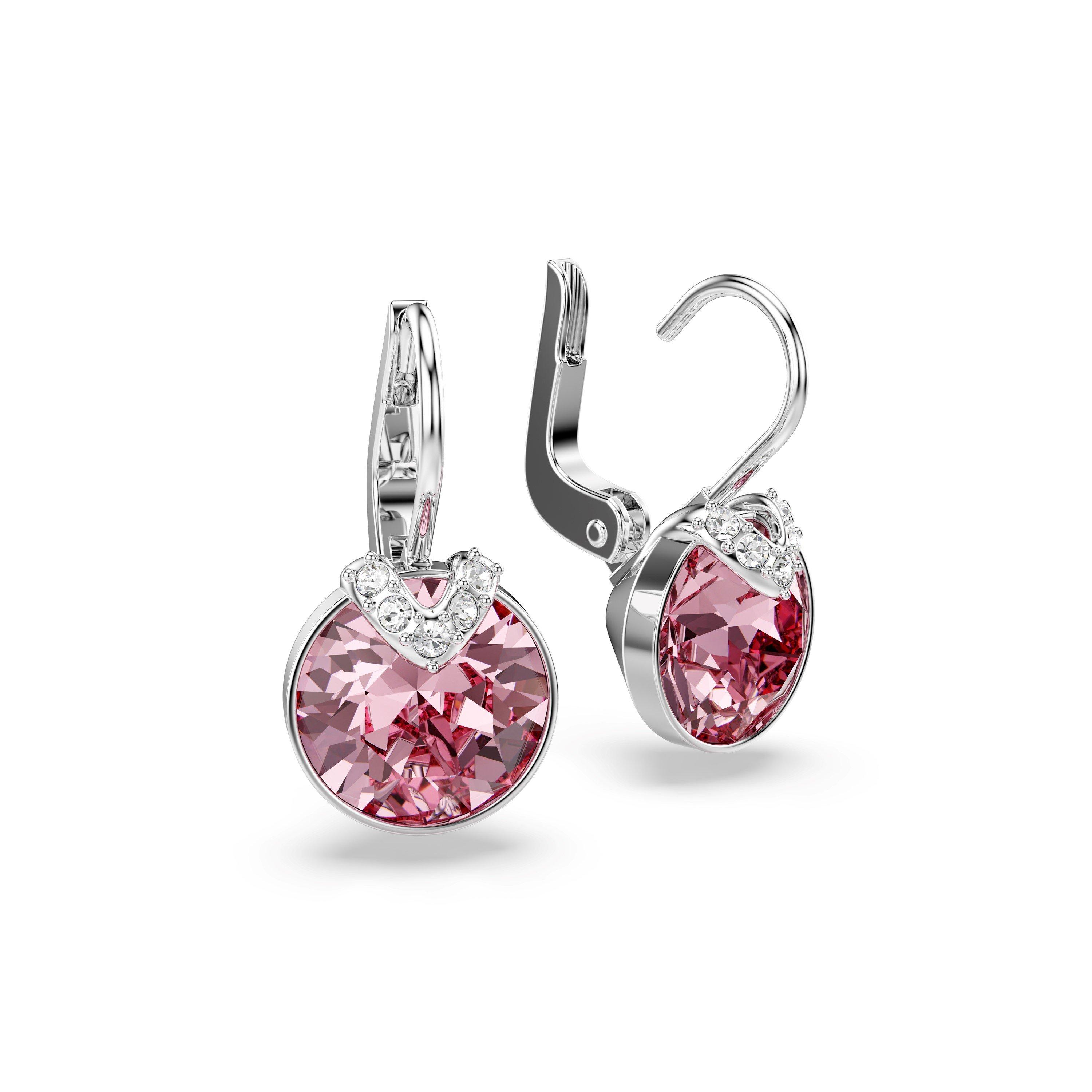 Rose / RHS - Swarovski - Women's Bella Drop Earrings - 3