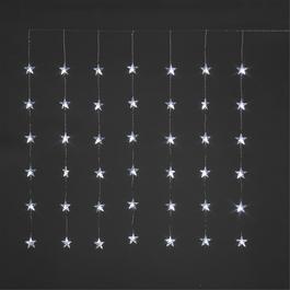 Snowtime 1.2 metre Colour Switch Star Curtain Light
