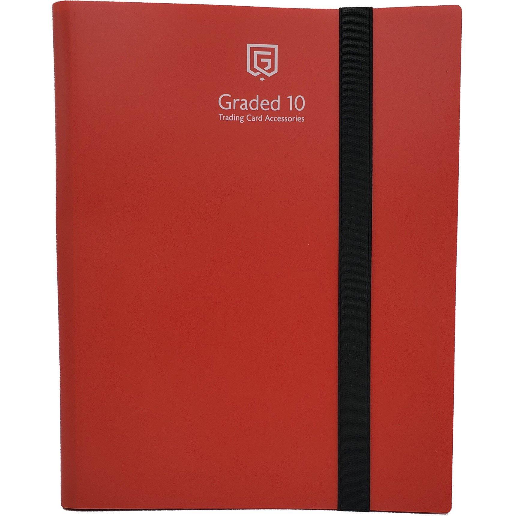 Red - Graded 10 - Card Binder ( Red ) - Graded 10 - 2