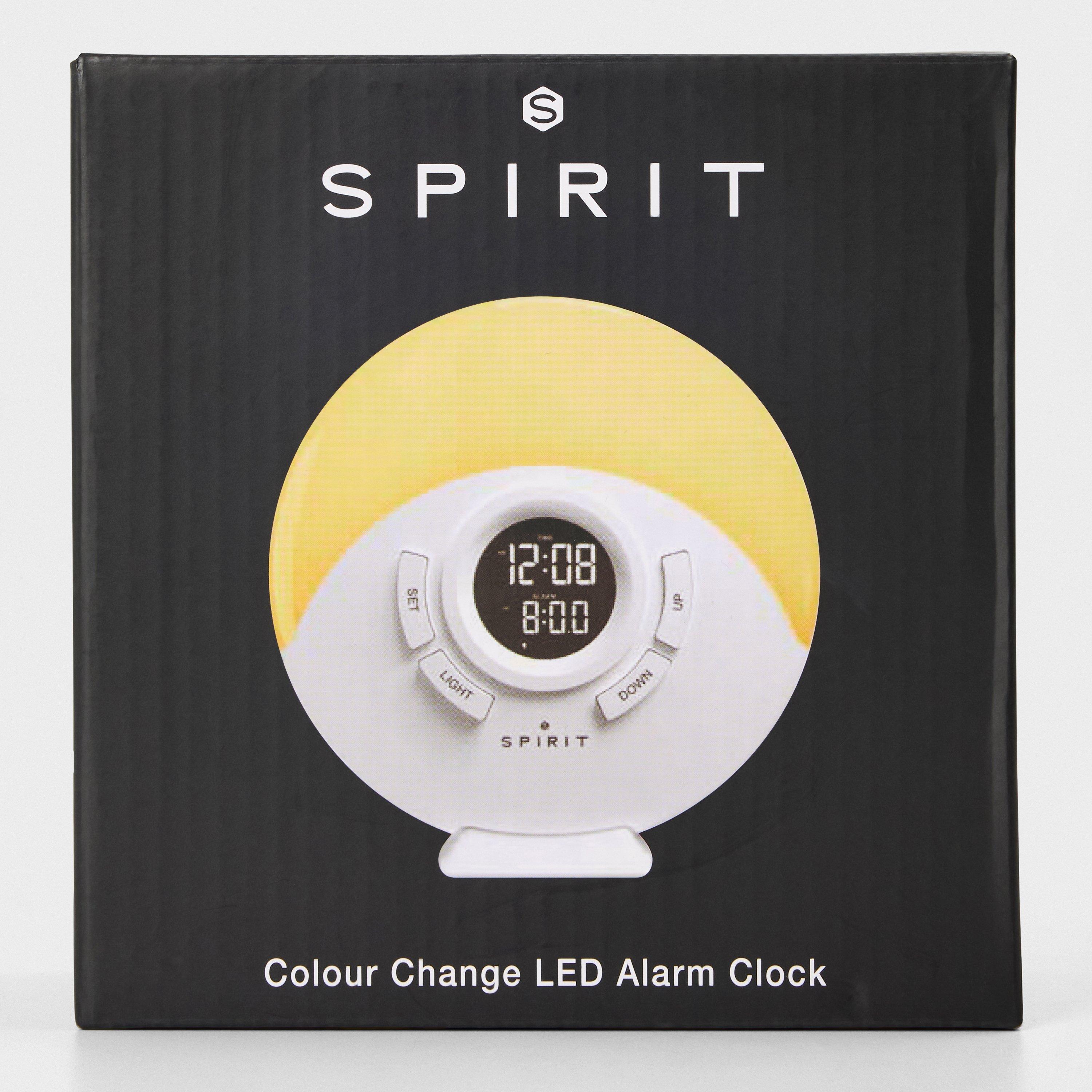 White - Precision - Color-Changing Smart Alarm Clock and Radio - 3